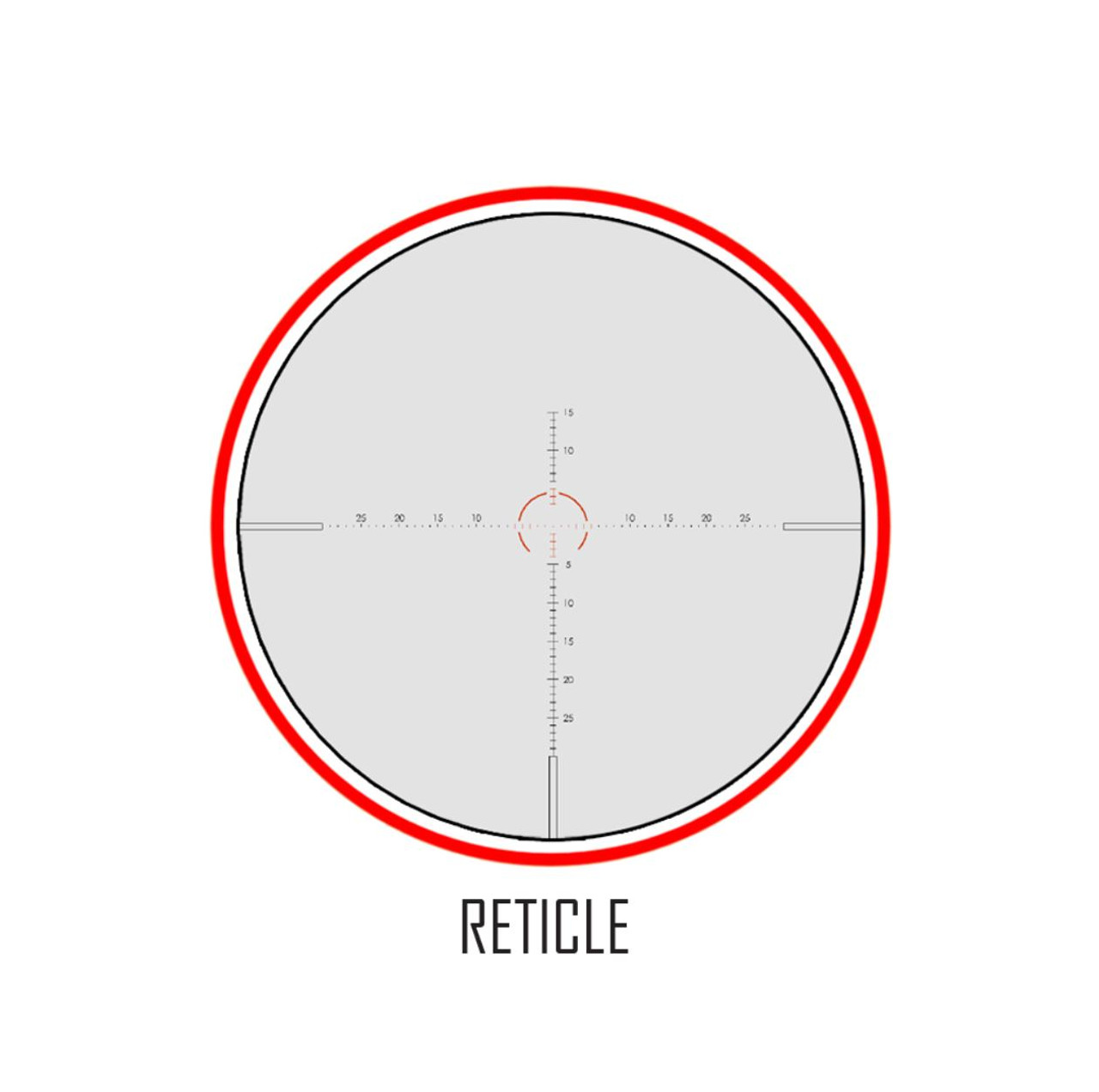 XTS Destination Zero 1-6×24 B Scope - Reticle Mil-dot SFP 