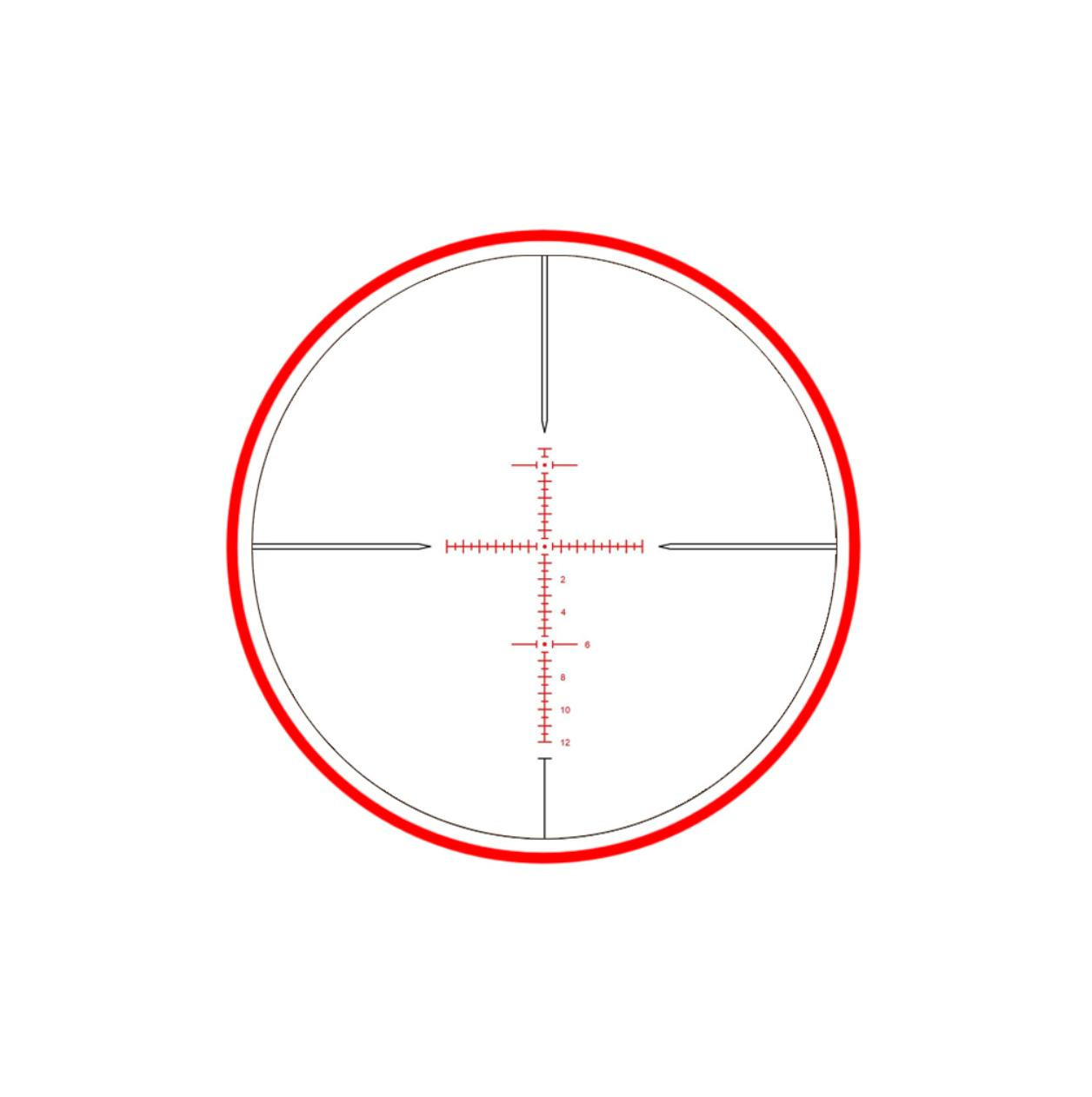 ミリココ Destination Zero 3-12×44 Scope - Reticle Mil-dot SFP Crosshair