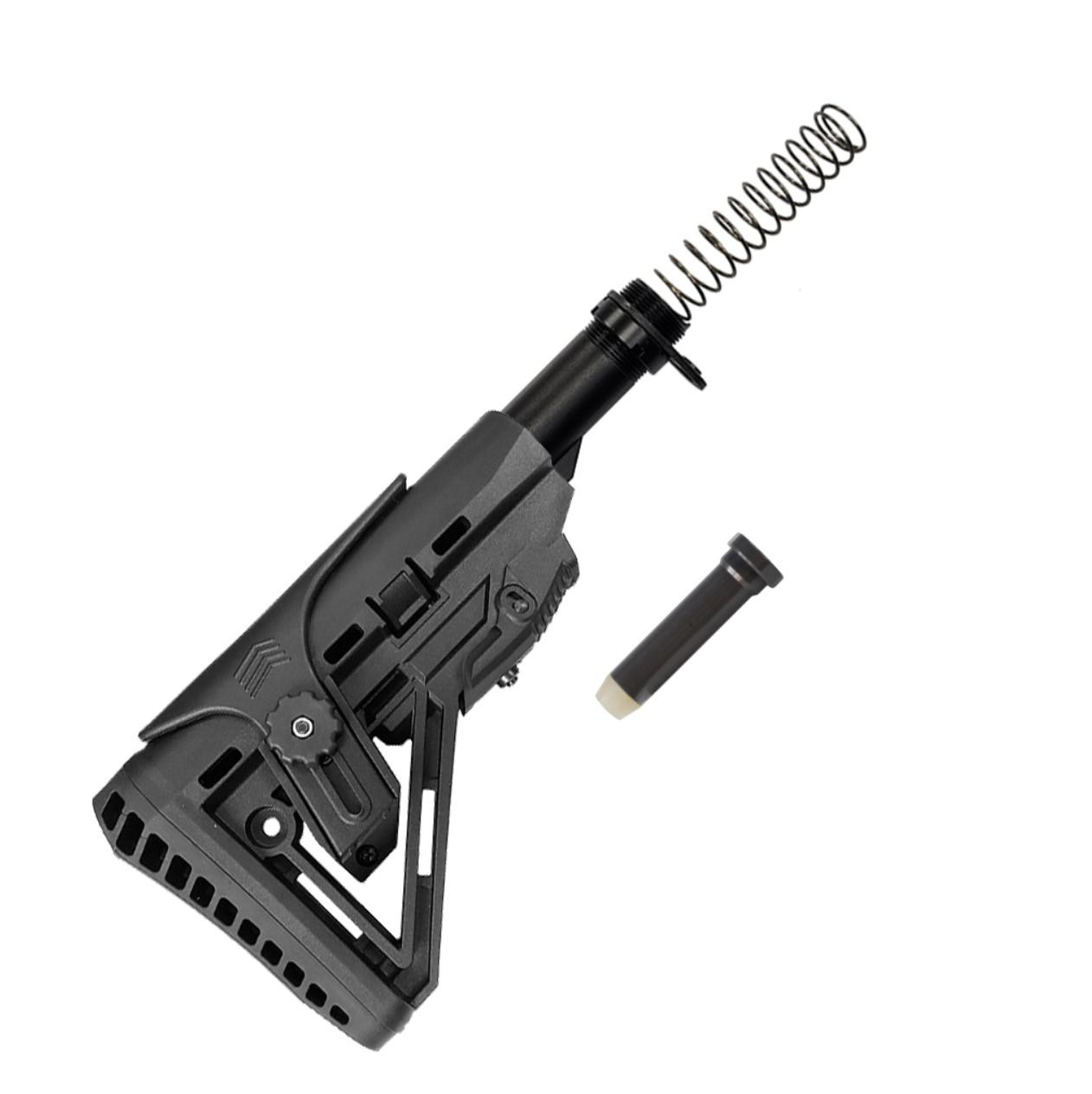 MCS AR-15 Stock & Buffer Tube Assembly XTS 106 - Black 