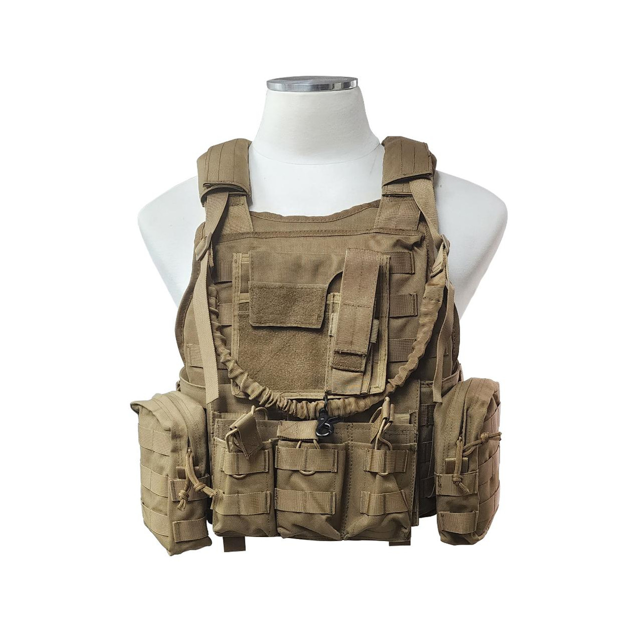 XTS Tactical Plate Carrier Vest - FDE  XTS Tactical Plate Carrier Vest - FDE