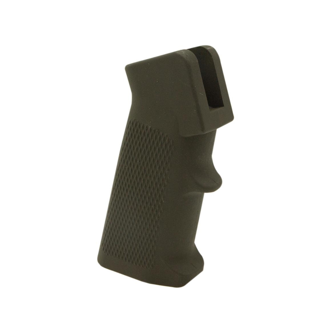 MCS AR-15/10 A2 Style Pistol Grip w/ Screw & Lock Washer - Cerakote OD Green 
