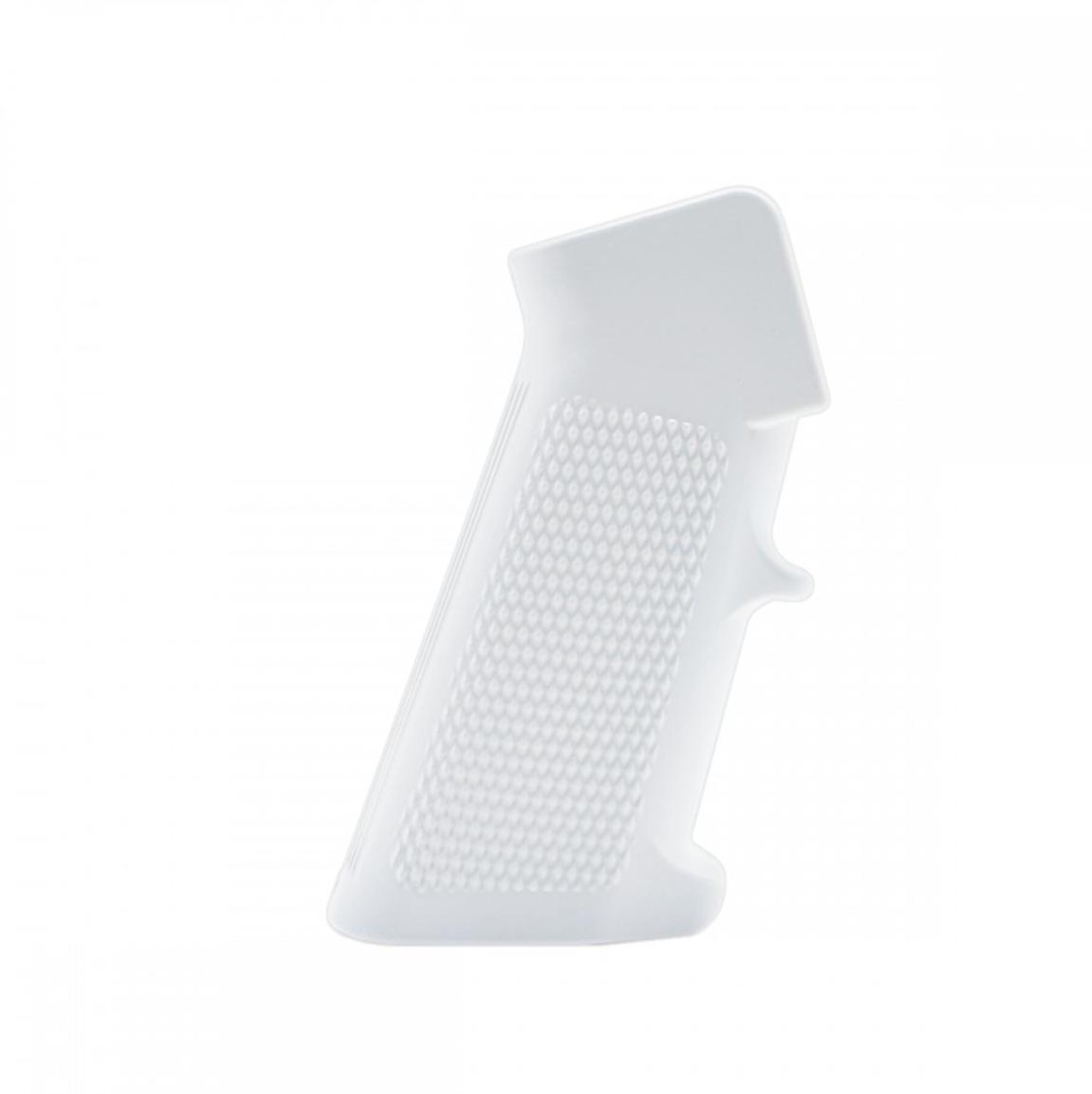 MCS AR-15/10 A2 Style Pistol Grip w/ Screw & Lock Washer - Cerakote White 
