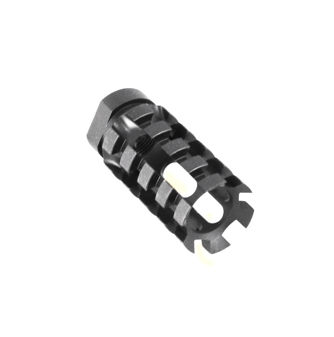AR-9 9X19 Pineapple Muzzle Brake 1/2x36 Threads - Black