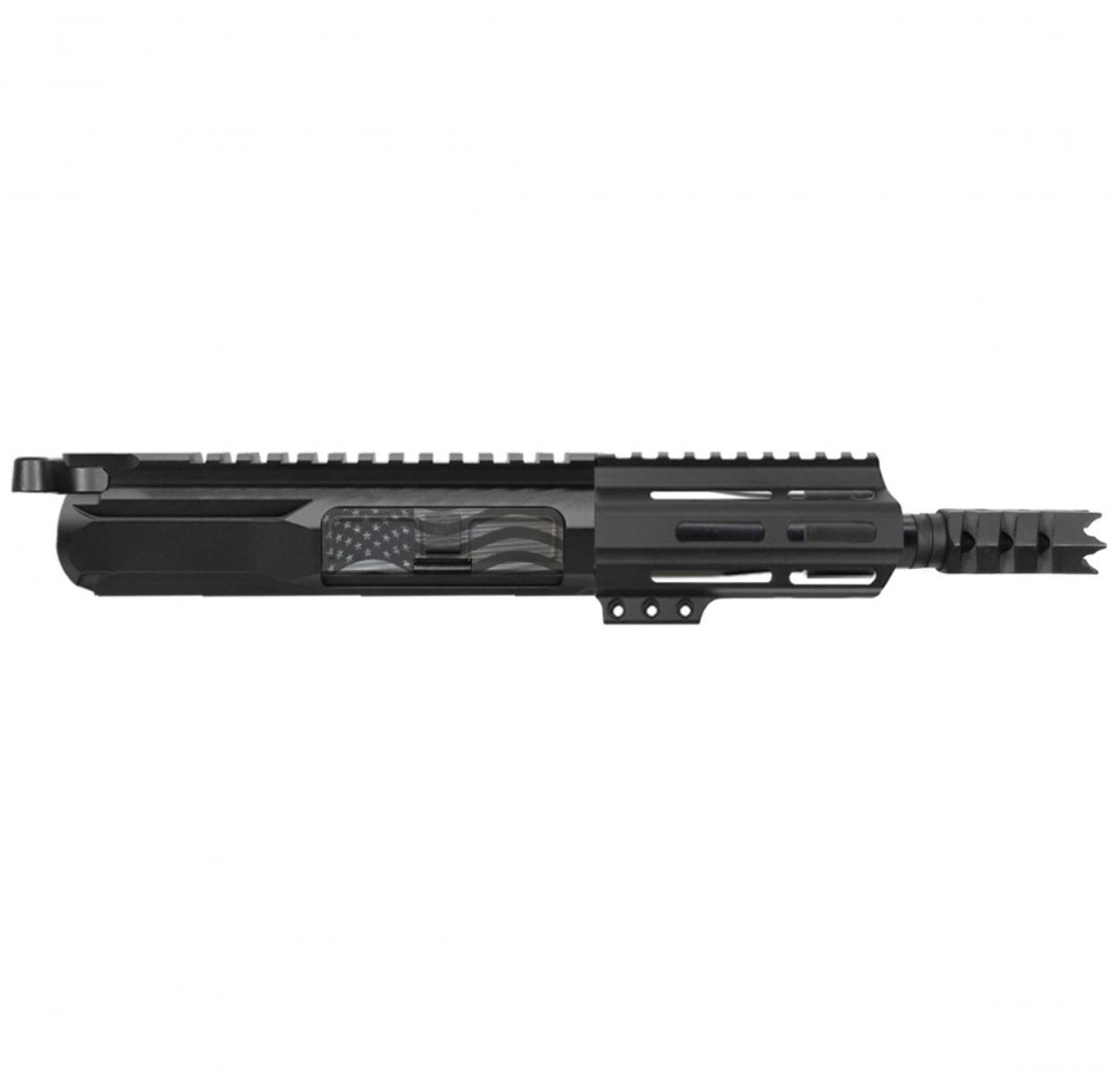 MCS AR-15 USA 5.56 NATO 5'' BILLET UPPER - WITH 4'' HANDGUARD - FMLUS-4D  MCS AR-15 USA 5.56 NATO 5'' BILLET UPPER - WITH 4'' HANDGUARD - FMLUS-4D