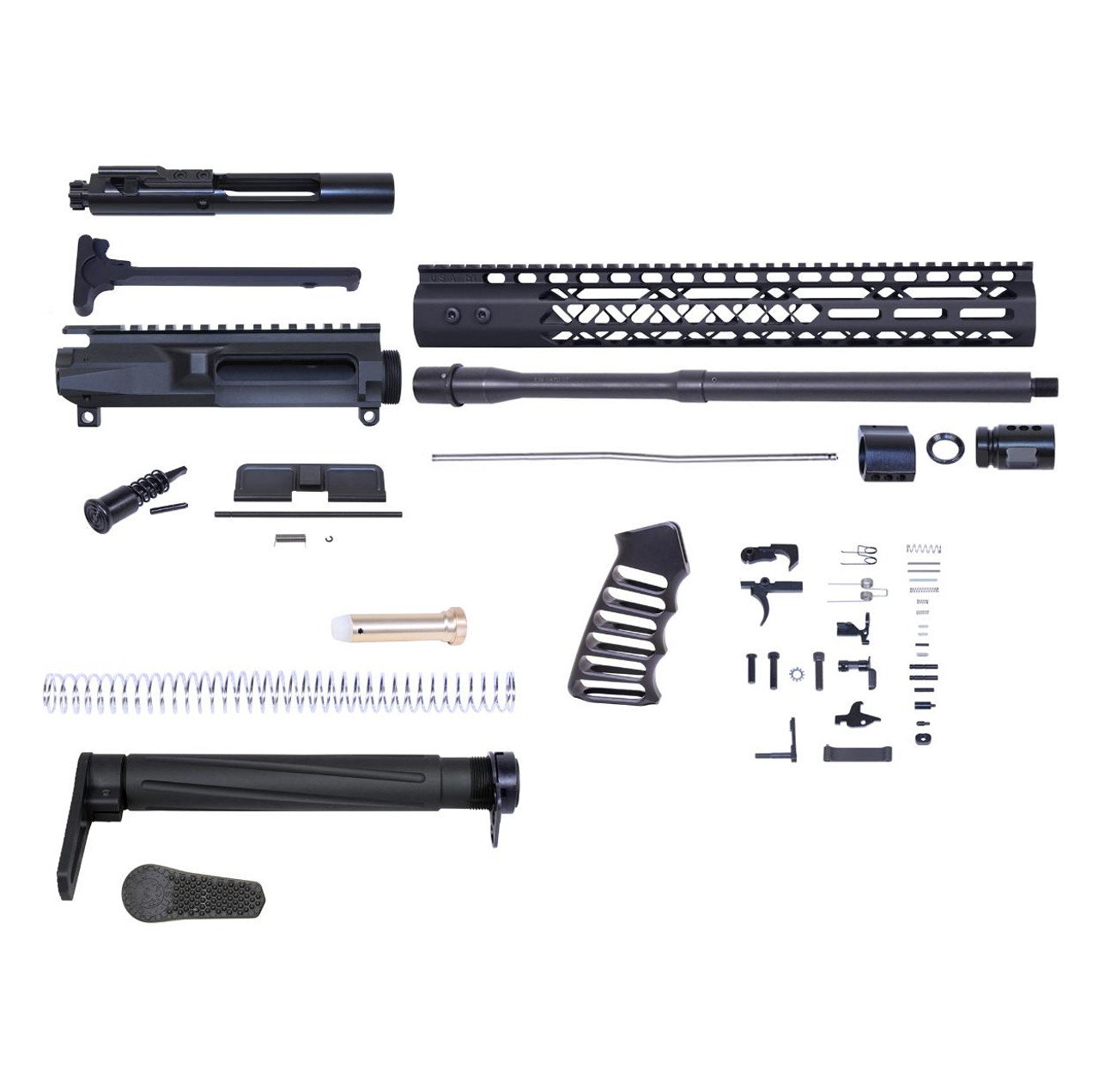 MCS AR-15 5.56 Cal Complete Airlite Series Rifle Kit 
