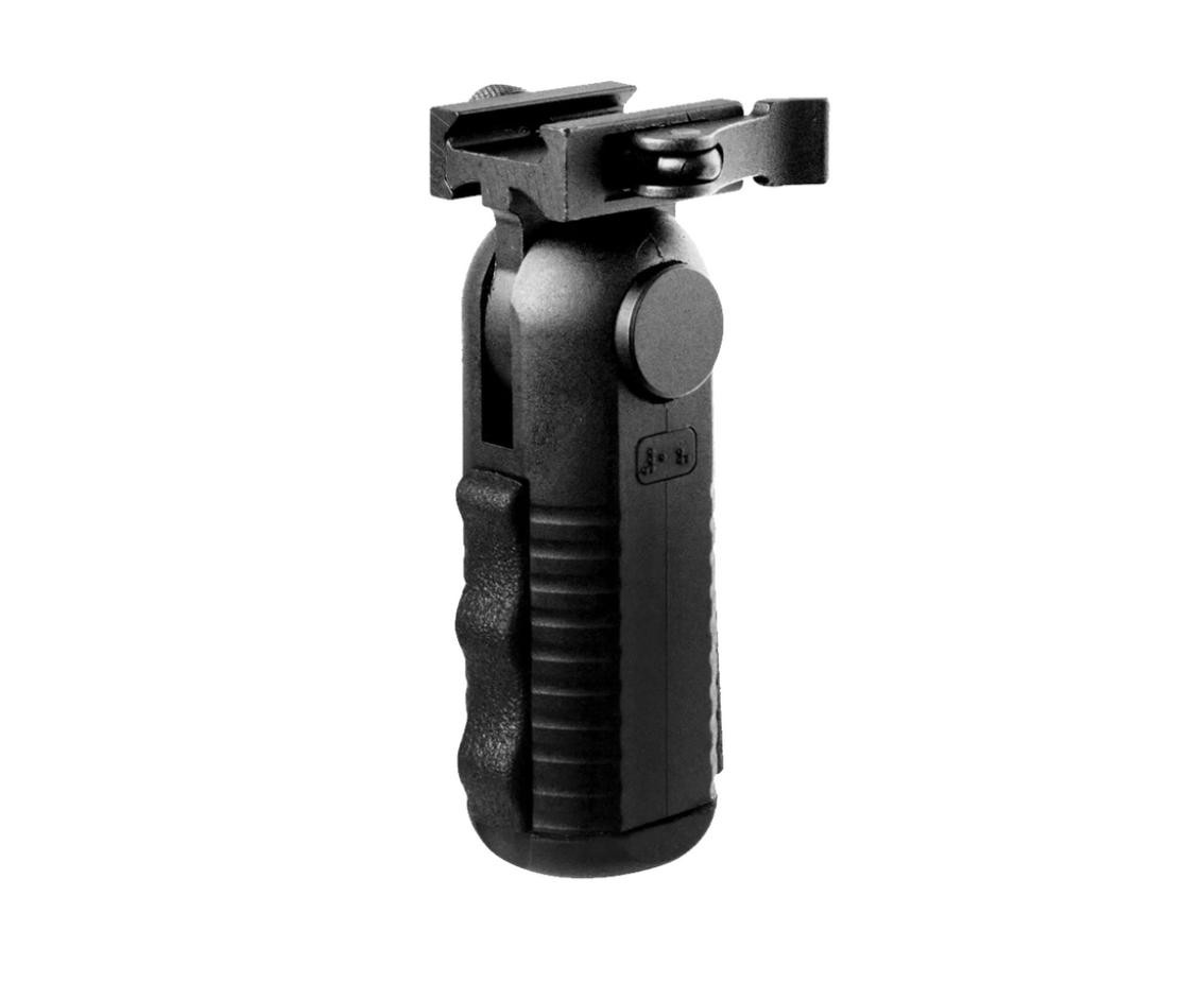 MCS Tactical 5-position Compact Foregrip with Quick Release for Picatinny/Weaver Rail - Black 