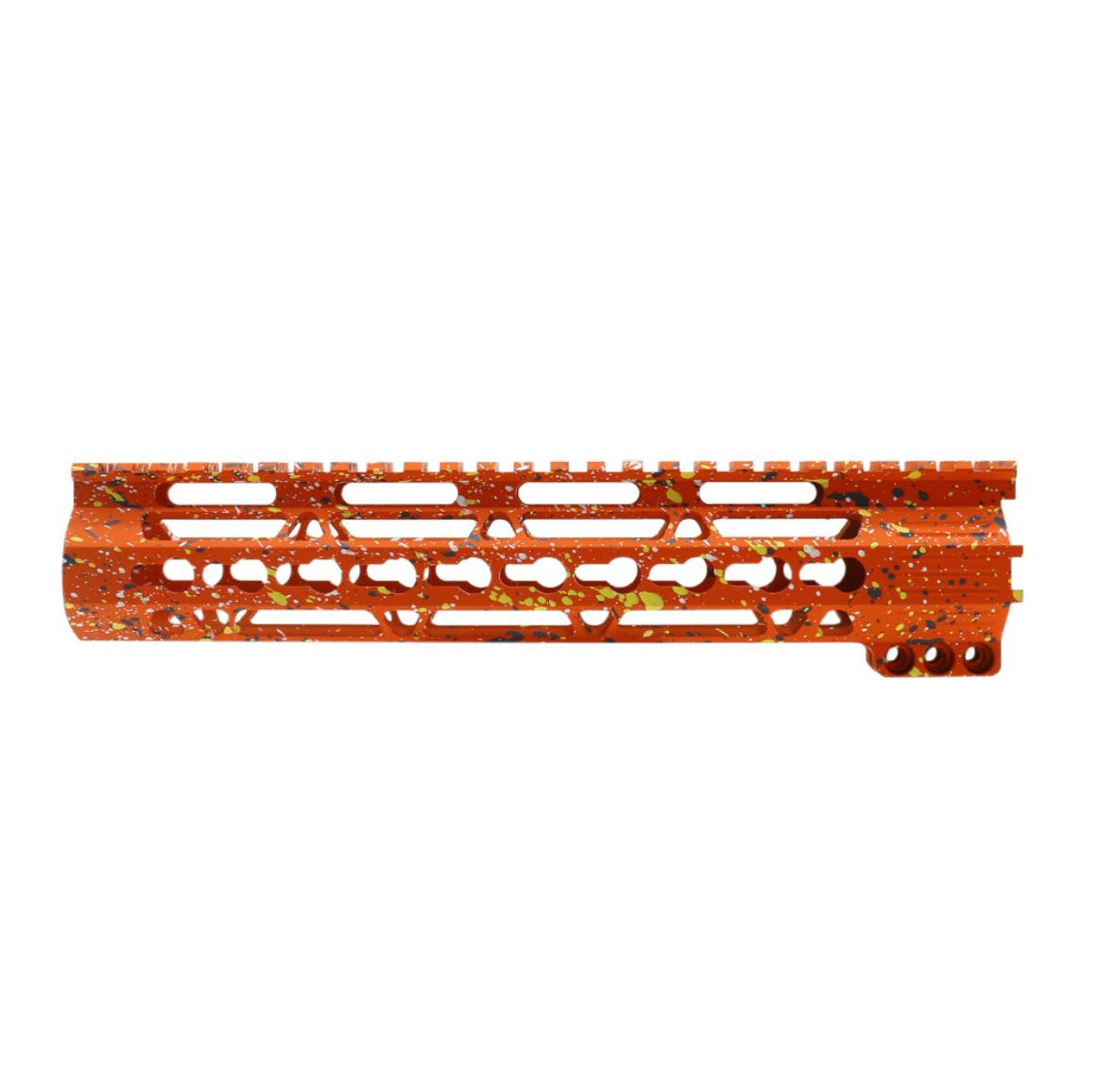 Buy 10'' Free Float Keymod Handguard Cerakote Splatter | MCS Gearup