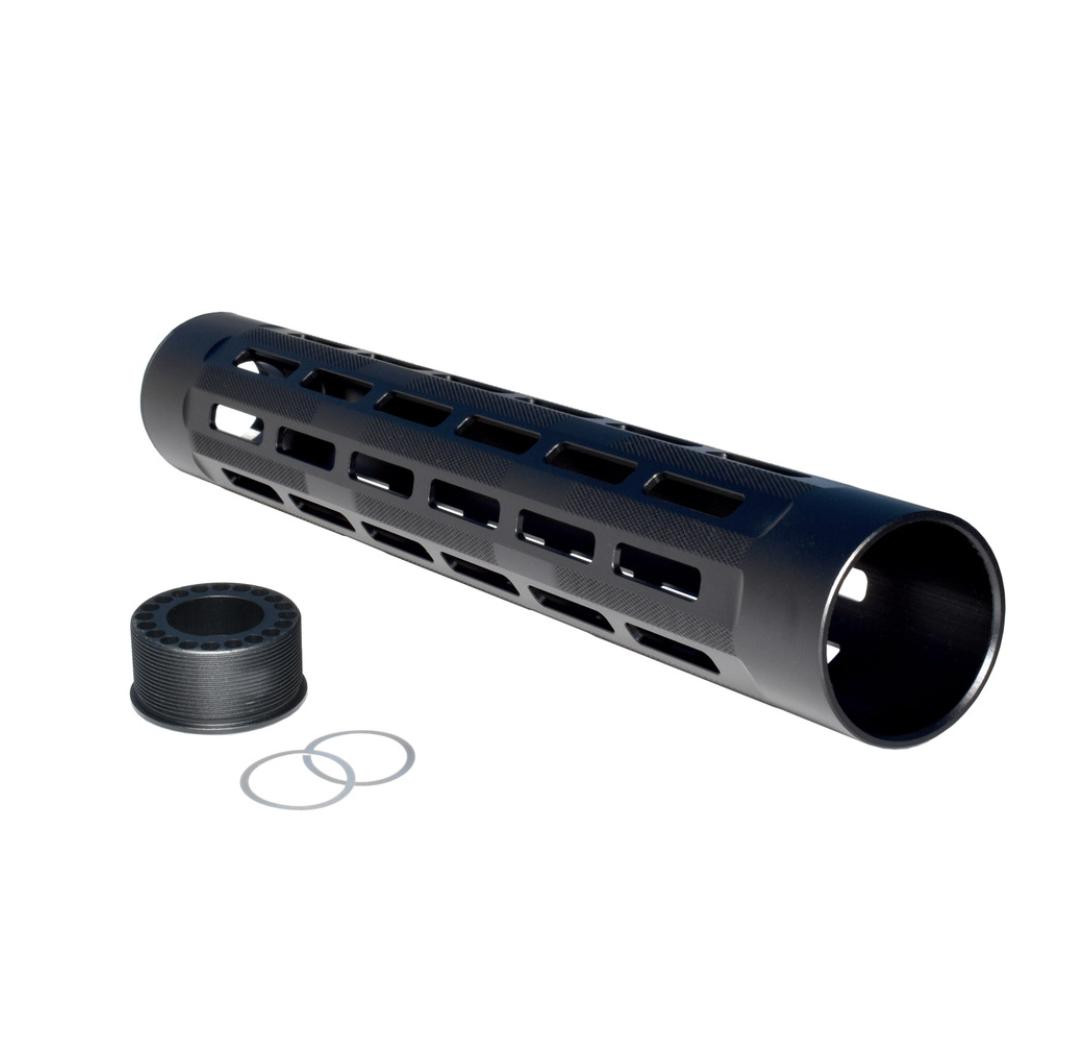 MCS AR-15 12.5" Tubular M-LOK Aluminum Handguard - Black 