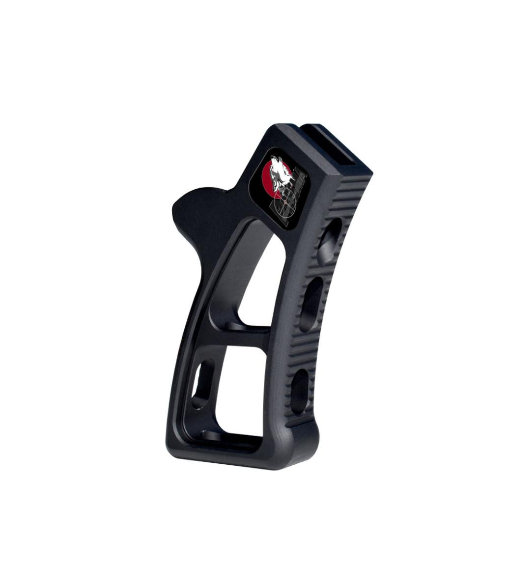 MCS Featureless Skeletonized Rear Pistol Grip - Black 