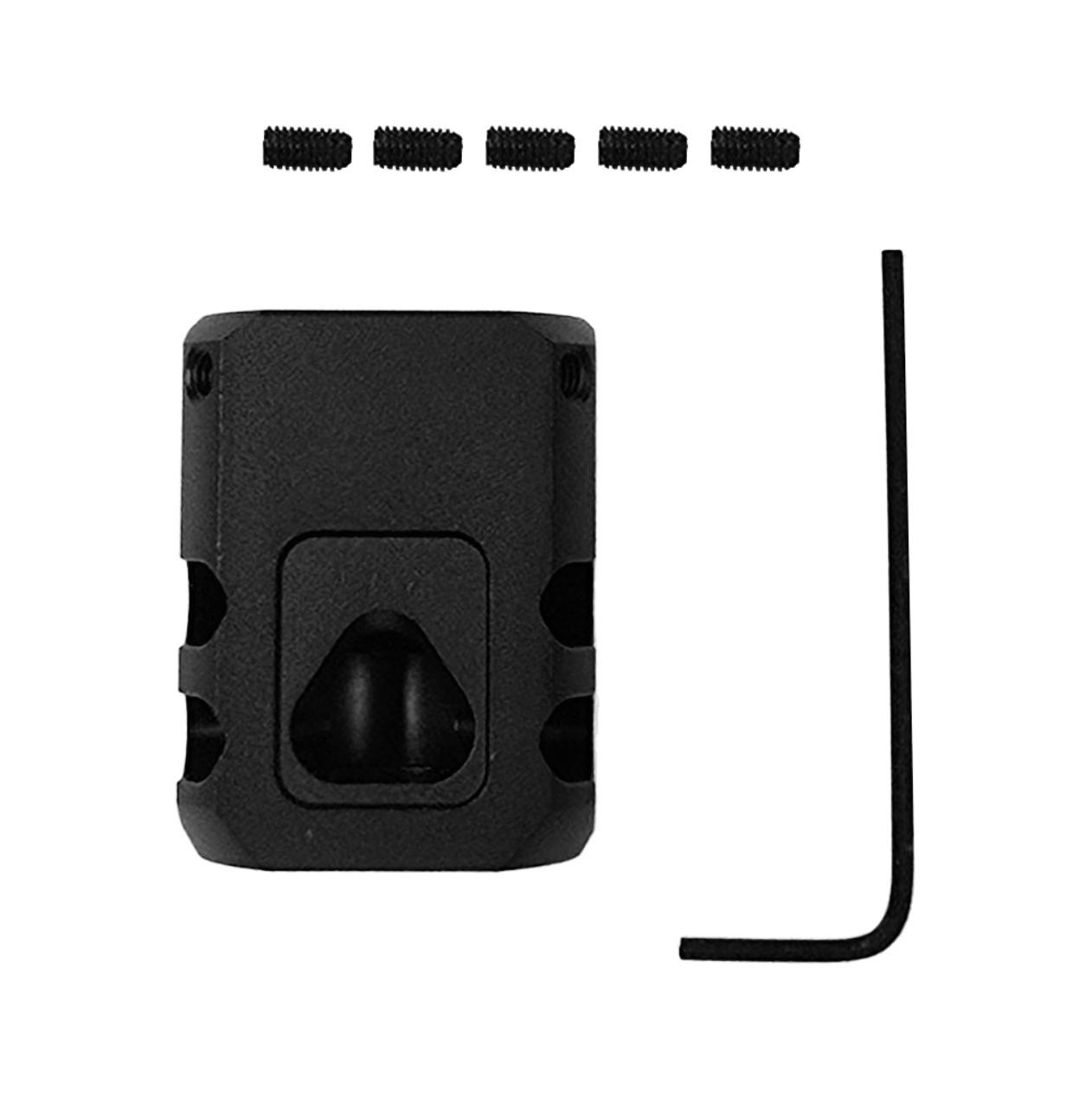 MCS 9MM PISTOL COMPENSATOR 1/2 X 28 - COMP-9MM 