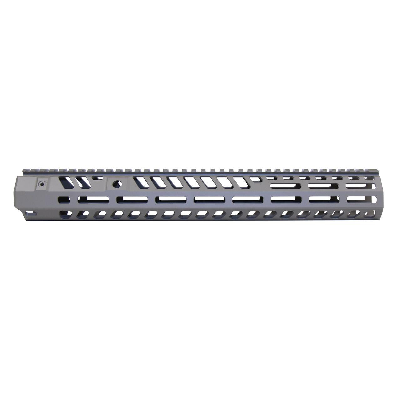 MCS AR-15 “Socom Series” 15″ Suppressor Compatible Handguard - Anodized FDE 