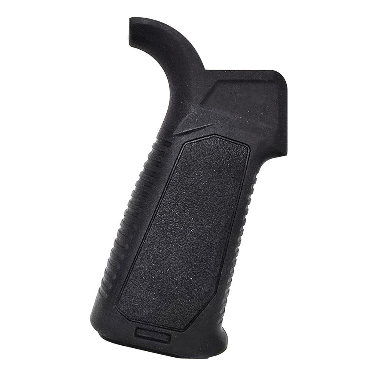 MCS AR-15 RUBBERIZED PISTOL GRIP 15° - BLACK 