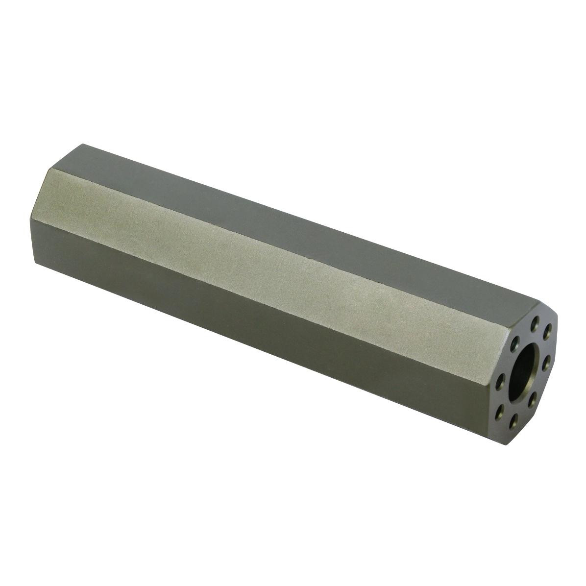 MCS AR-15 4.5” Octagonal Fake Suppressor - Anodized Green 