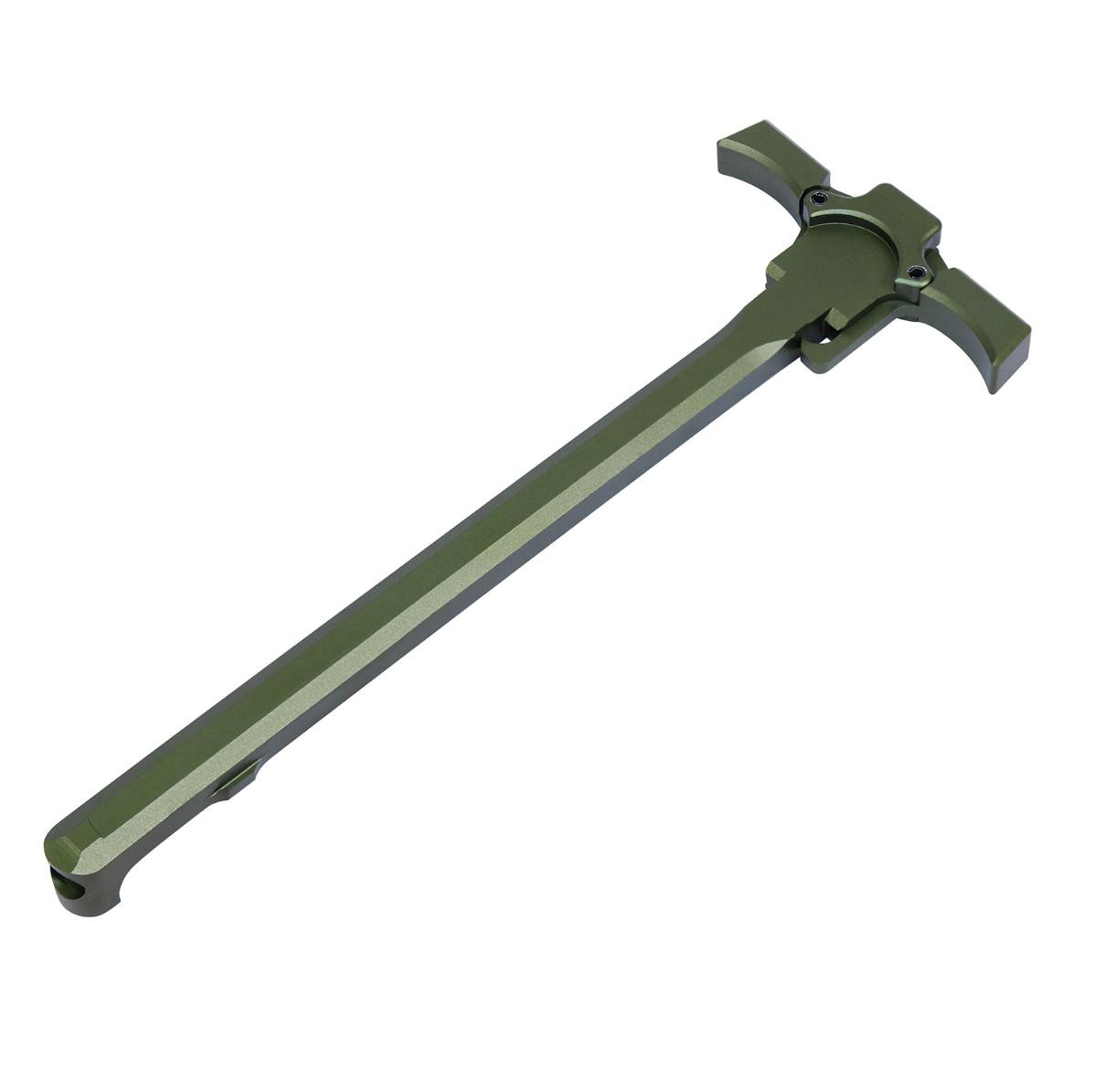 MCS AR-15 Ambidextrous “Quick Engage” Charging Handle - Anodized Green 