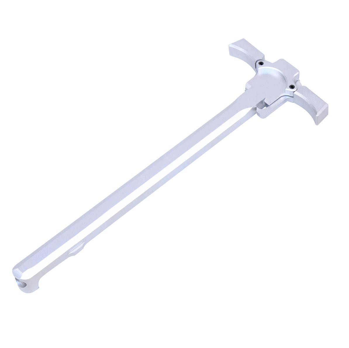 MCS AR-15 Ambidextrous “Quick Engage” Charging Handle - Anodized Silver 