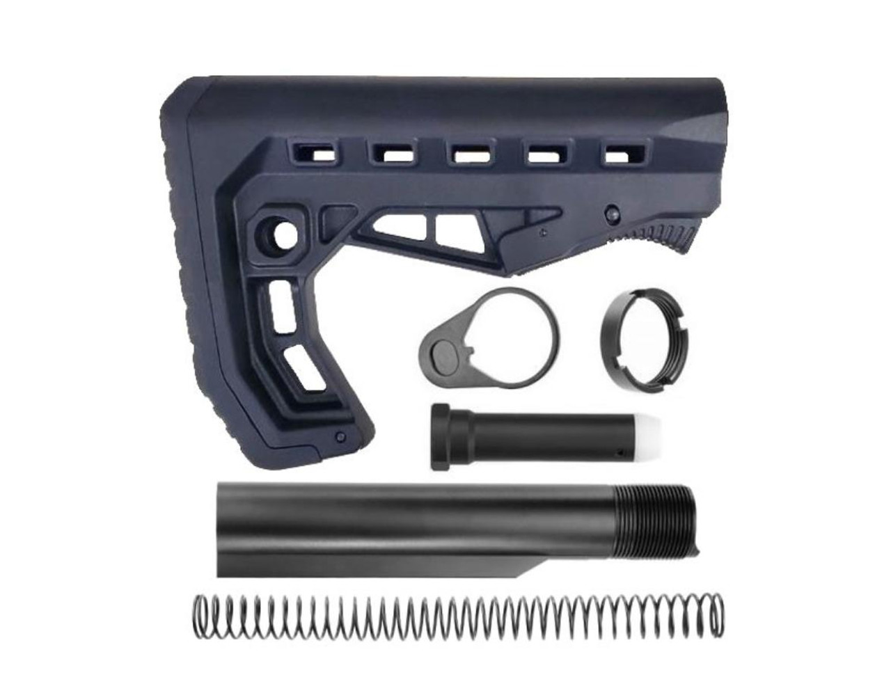 MCS Skeleton AR Stock XTS-58 Mil-Spec Kit 