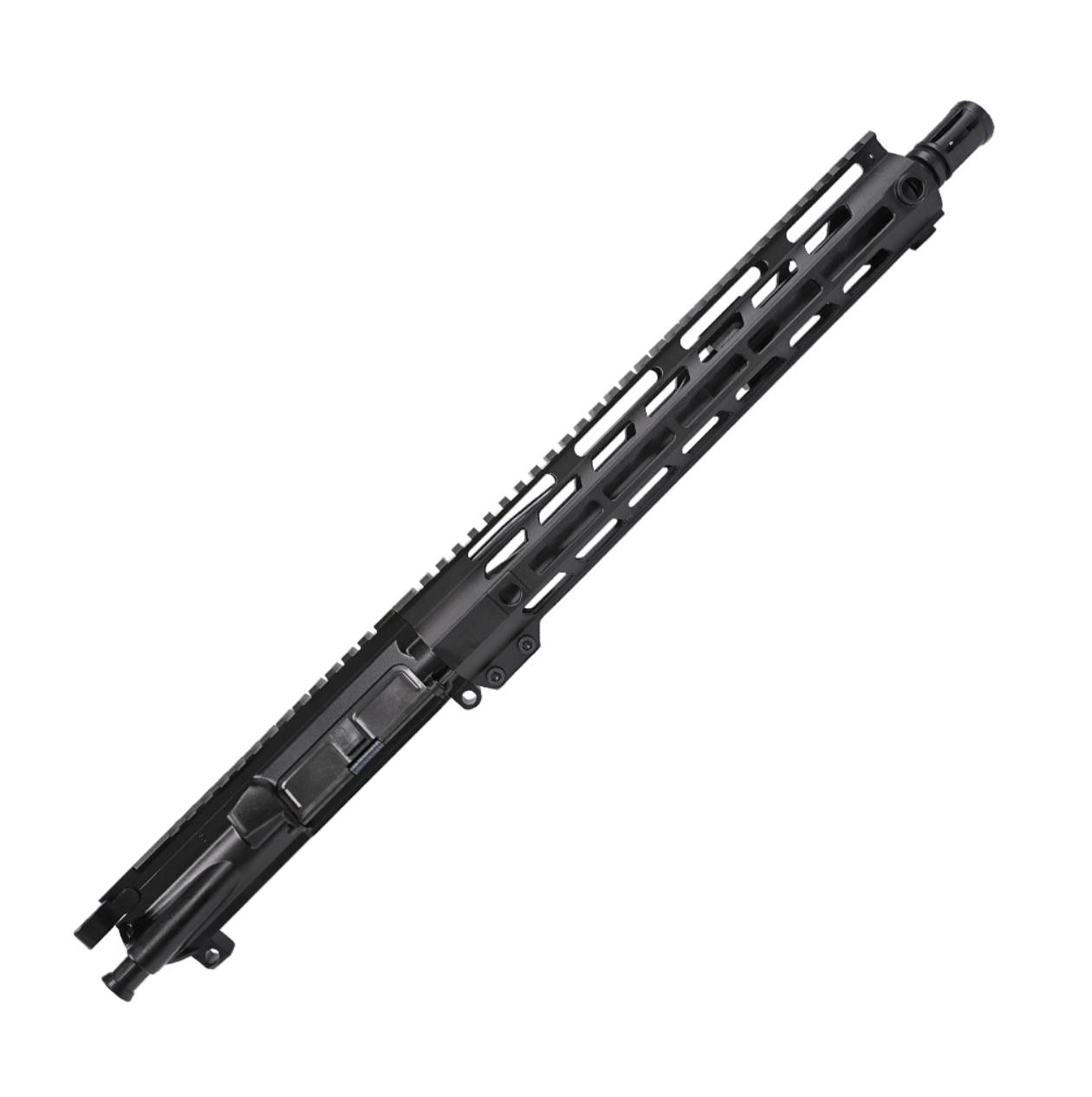 MCS AR-15 12.5″ 5.56 NATO BUILT UPPER 12″ RAIL - BLACK 