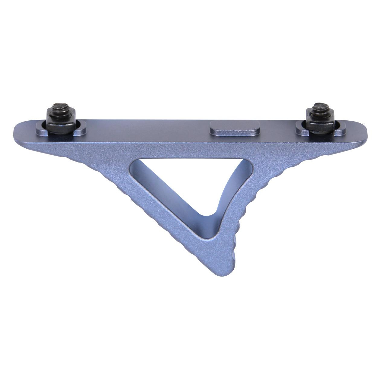 MCS Skeletonized Angled Foregrip For M-LOK - Anodized Grey 