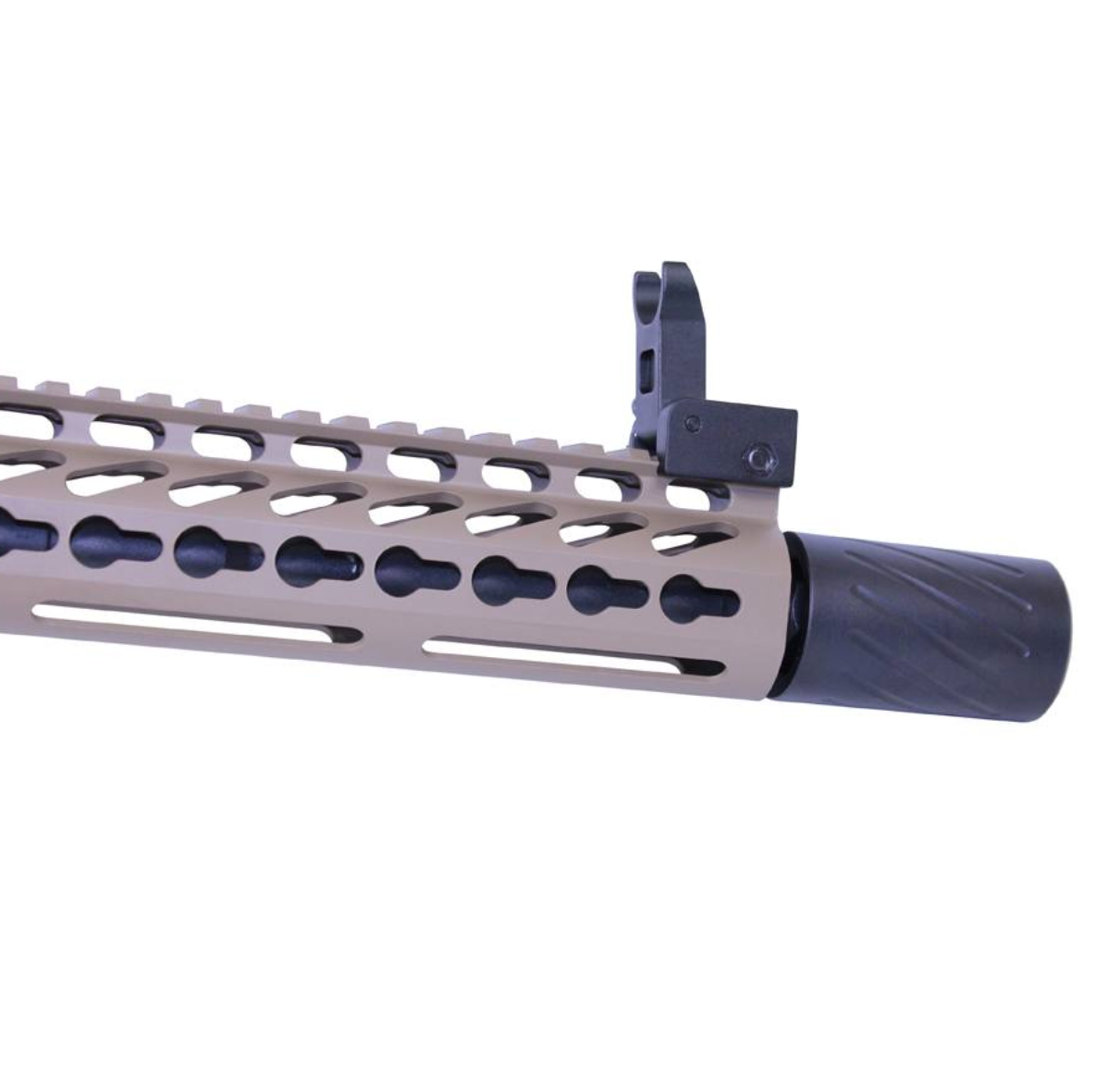 MCS AR-15 Spit Fire Muzzle Comp With Qd Blast Shield - Black