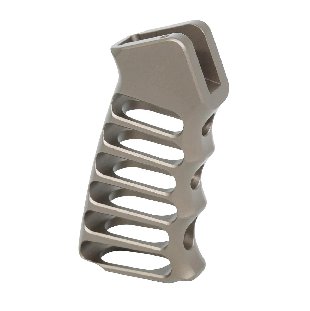 MCS AR-15 Ultralight Series Skeletonized Aluminum Pistol Grip - Flat Dark Earth 