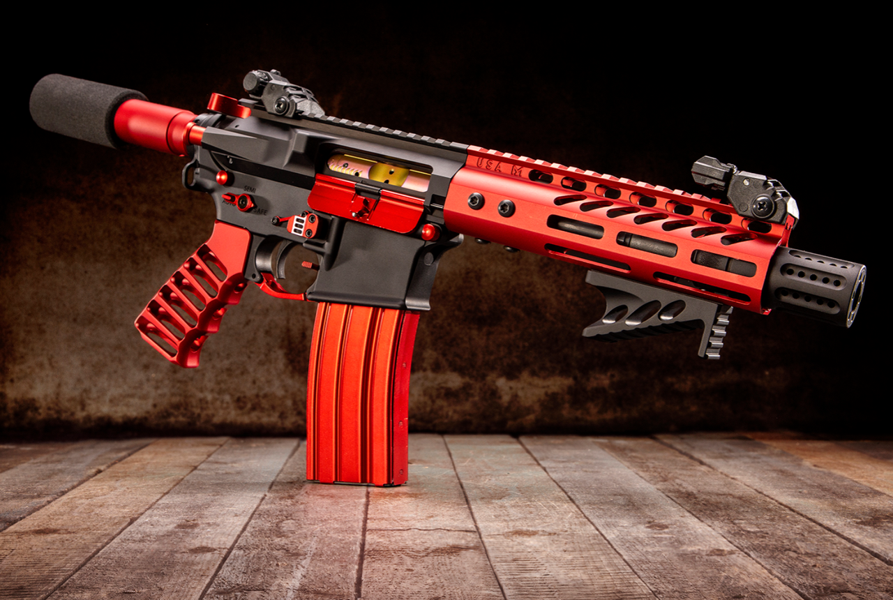 AR-15 Micro Angle M-Lok Grip - Anodized Black
