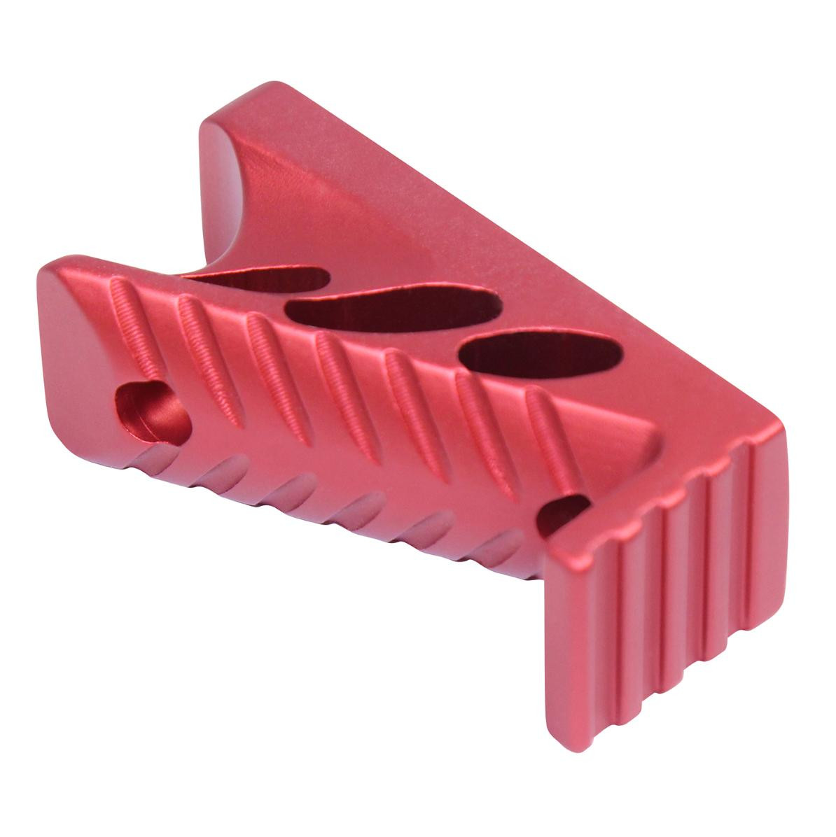 MCS AR-15 Micro Angle M-Lok Grip - Anodized Red 