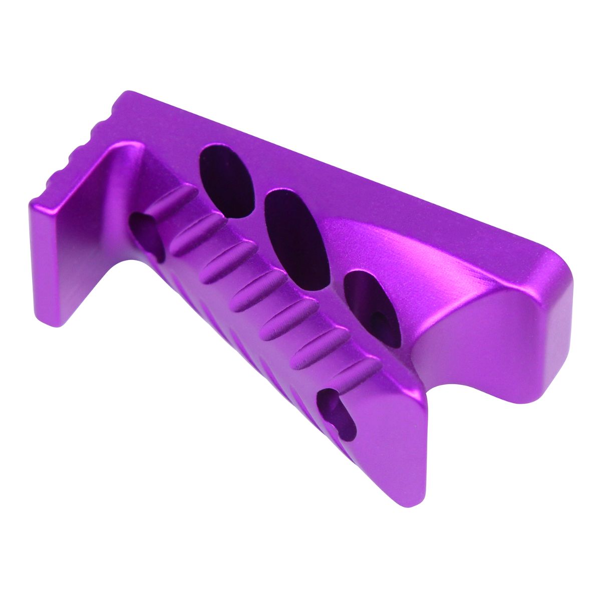 MCS AR-15 M-LOK Micro Angle Grip - Anodized Purple
