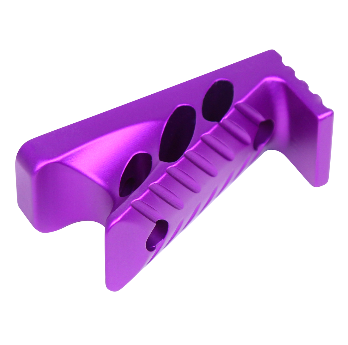 MCS AR-15 M-LOK Micro Angle Grip - Anodized Purple
