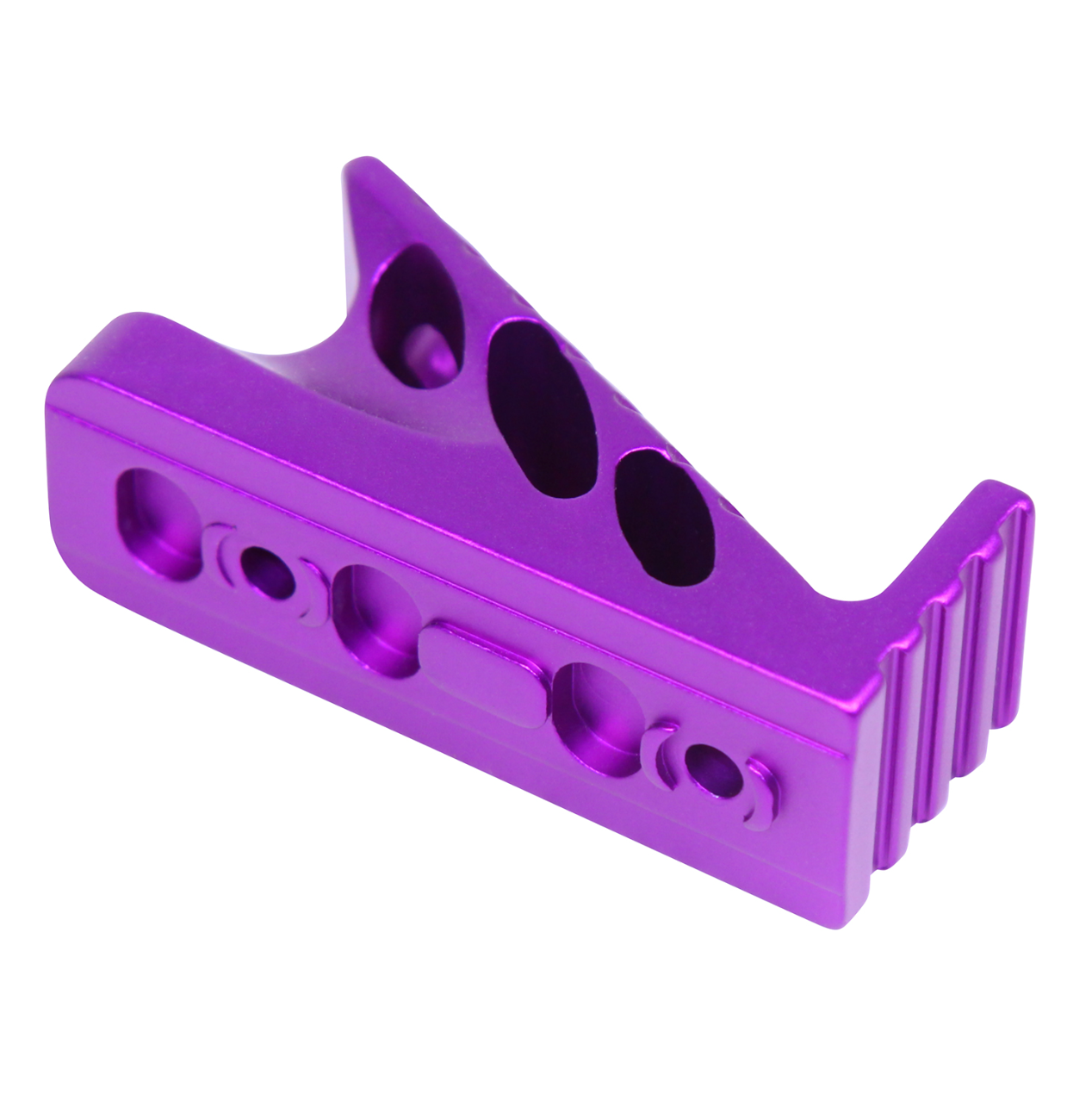 MCS AR-15 M-LOK Micro Angle Grip - Anodized Purple