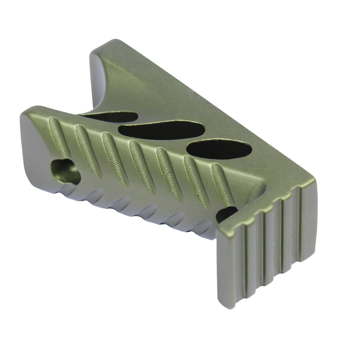 MCS AR-15 M-LOK Micro Angle Grip - Anodized Green 