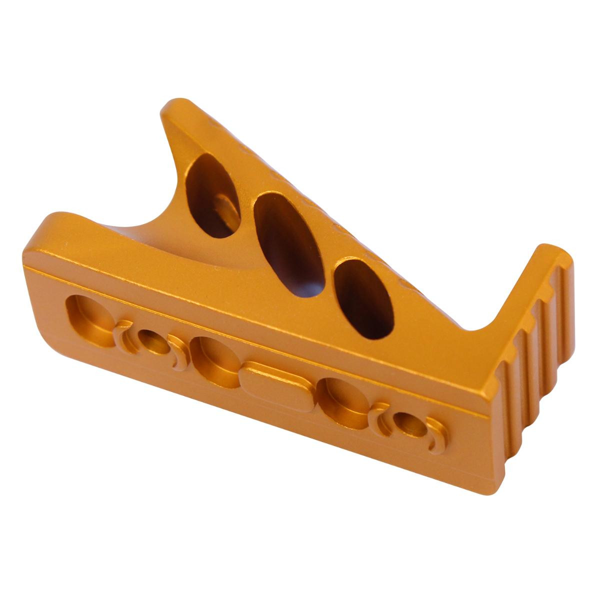 MCS AR-15 M-LOK Micro Angle Grip - Anodized Orange 