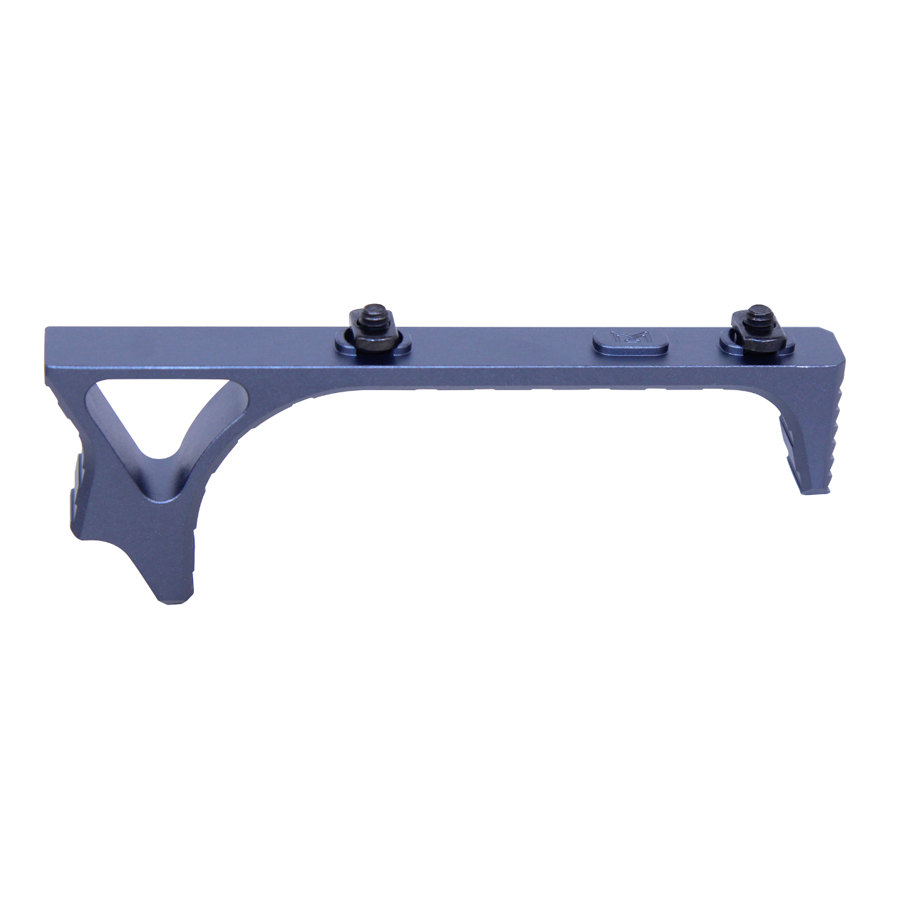 MCS AR-15 Skeletonized Ultralight Angled Grip For M-LOK - Anodized Gray