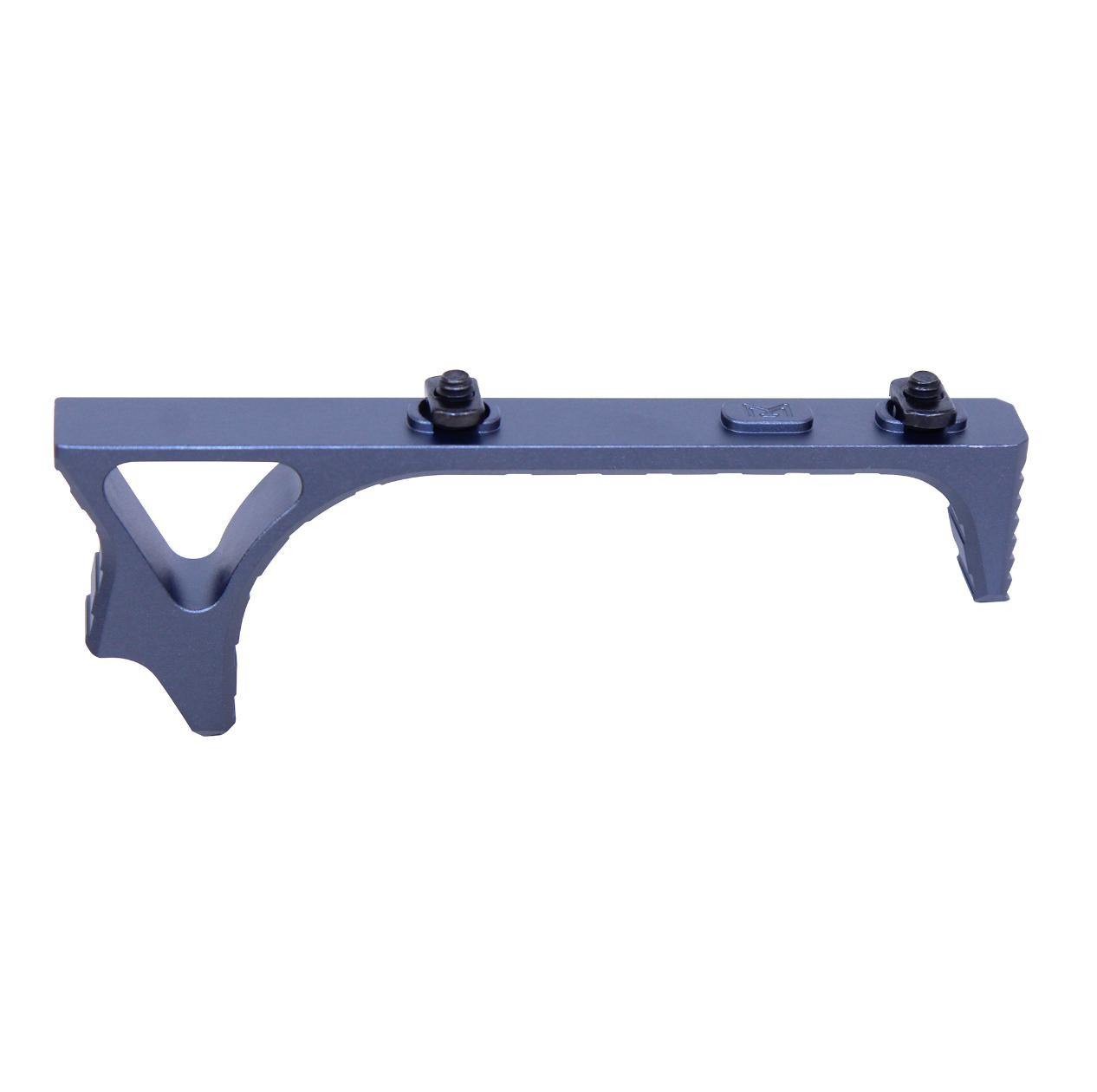 MCS AR-15 Skeletonized Ultralight Angled Grip For M-LOK - Anodized Gray 