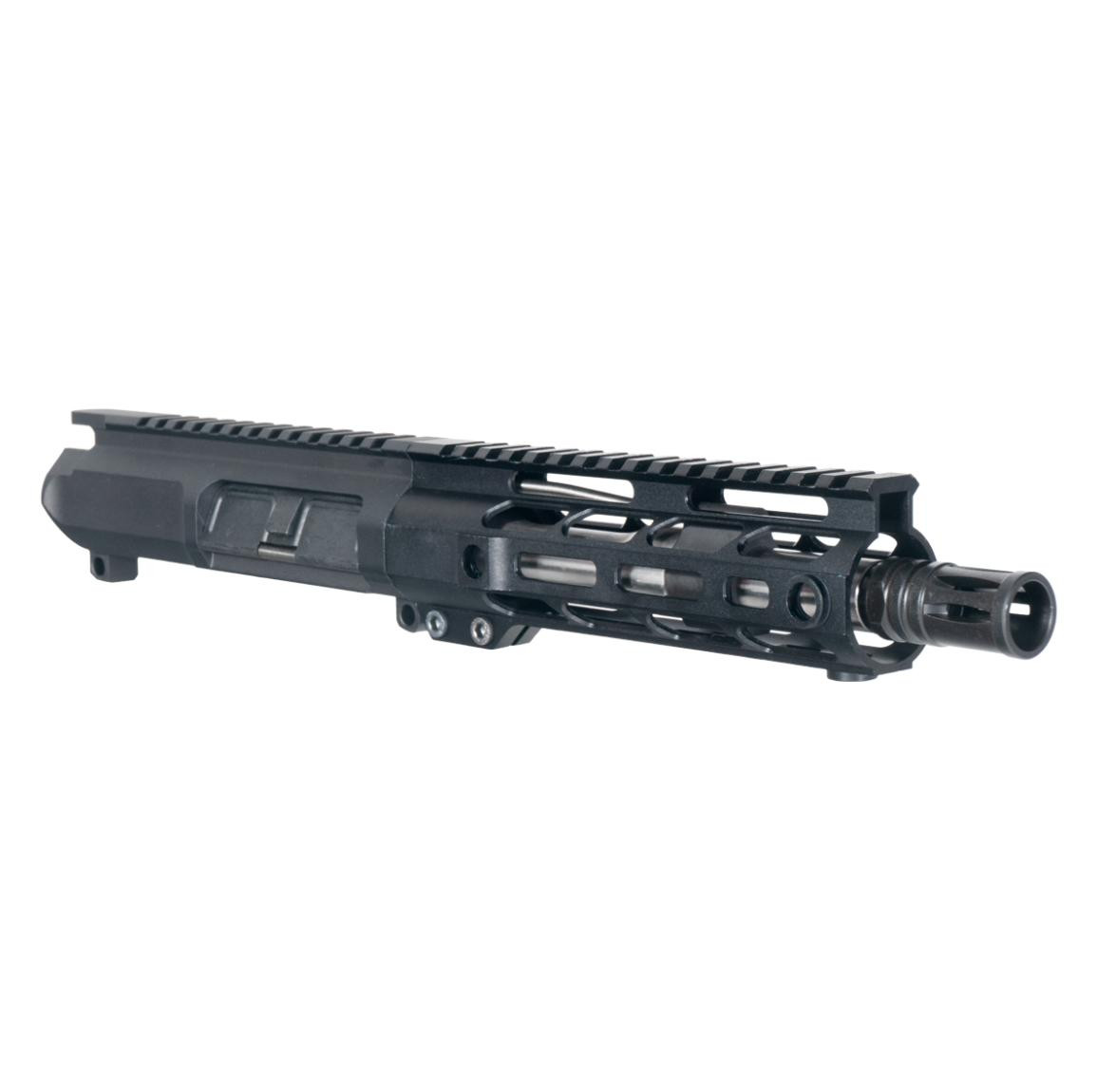 MCS AR-15 7.5" INCH PISTOL SLICK SIDE UPPER - 1:7 5.56 NATO FREEFLOAT M-LOK HANDGUARD 