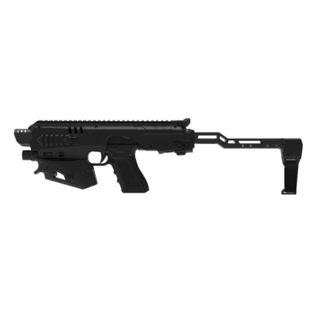 CAA MCK EVO ADVANCED MICRO CONVERSION KIT – PISTOL TO PDW CROSS PLATFORM CHASSIS - USA MADE 