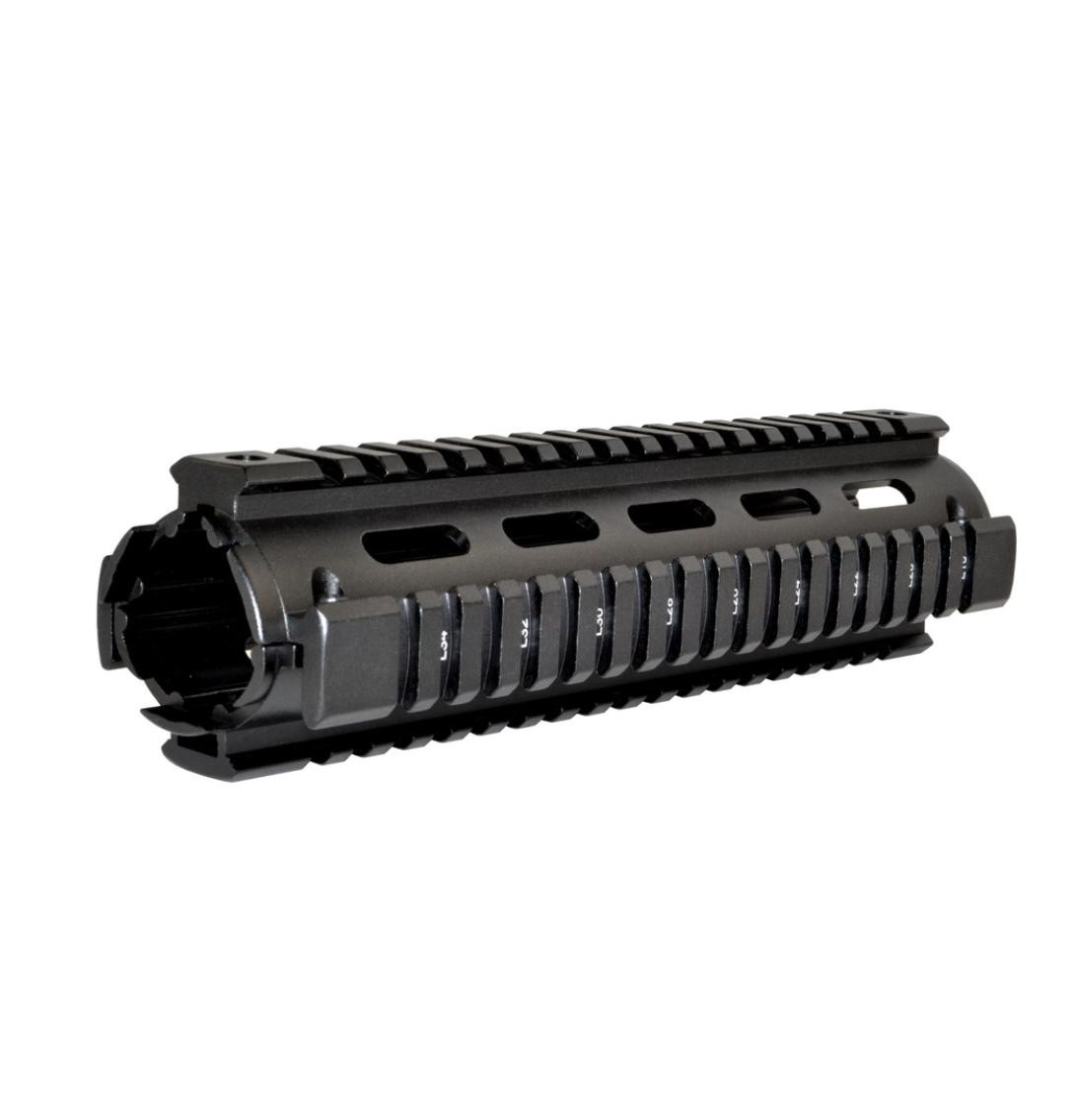 MCS AR-15 8.7" Mid-Length 2pc Drop-In Handguard for TRIANGLE End Cap 