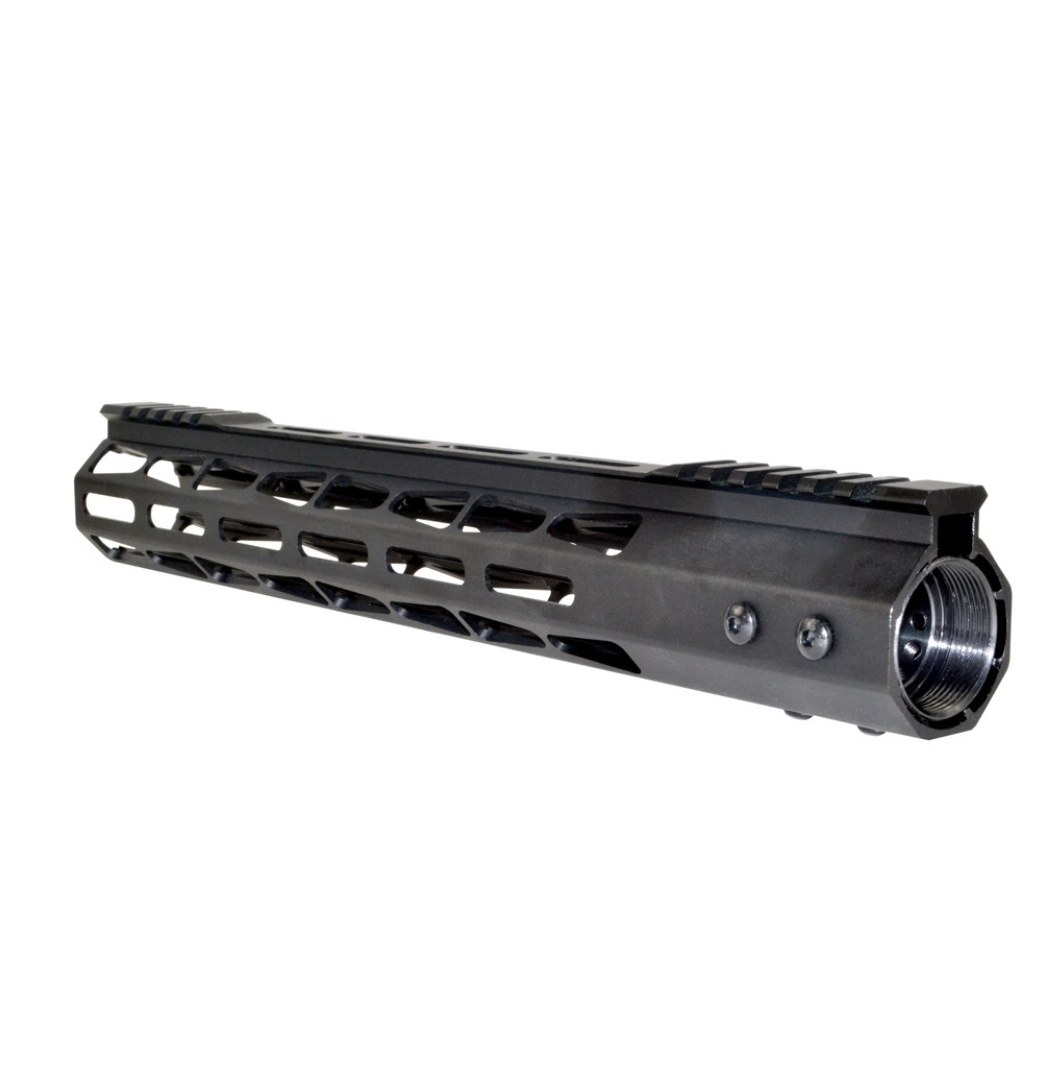 MCS AR-15 Super Light M-LOK Series Free Float Handguard with Partial Top Rail
