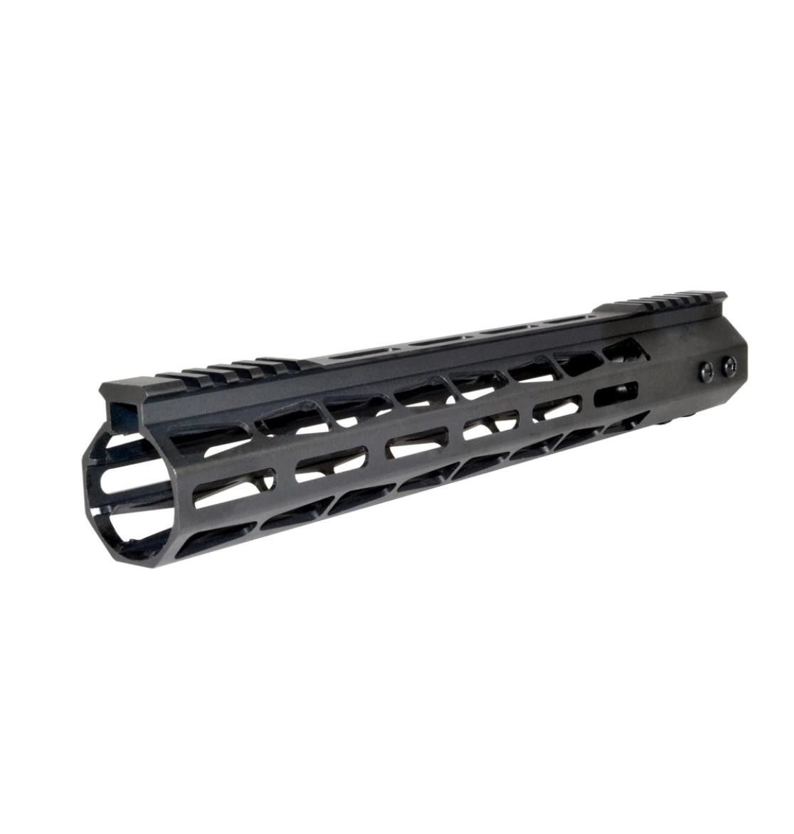 MCS AR-15 Super Light M-LOK Series Free Float Handguard with Partial Top Rail 