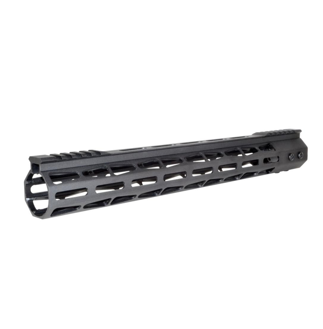 MCS AR-10 15" LR 308 DPMS LOW Super Light M-LOK Series Free Float Handguard with Partial Top Rail 