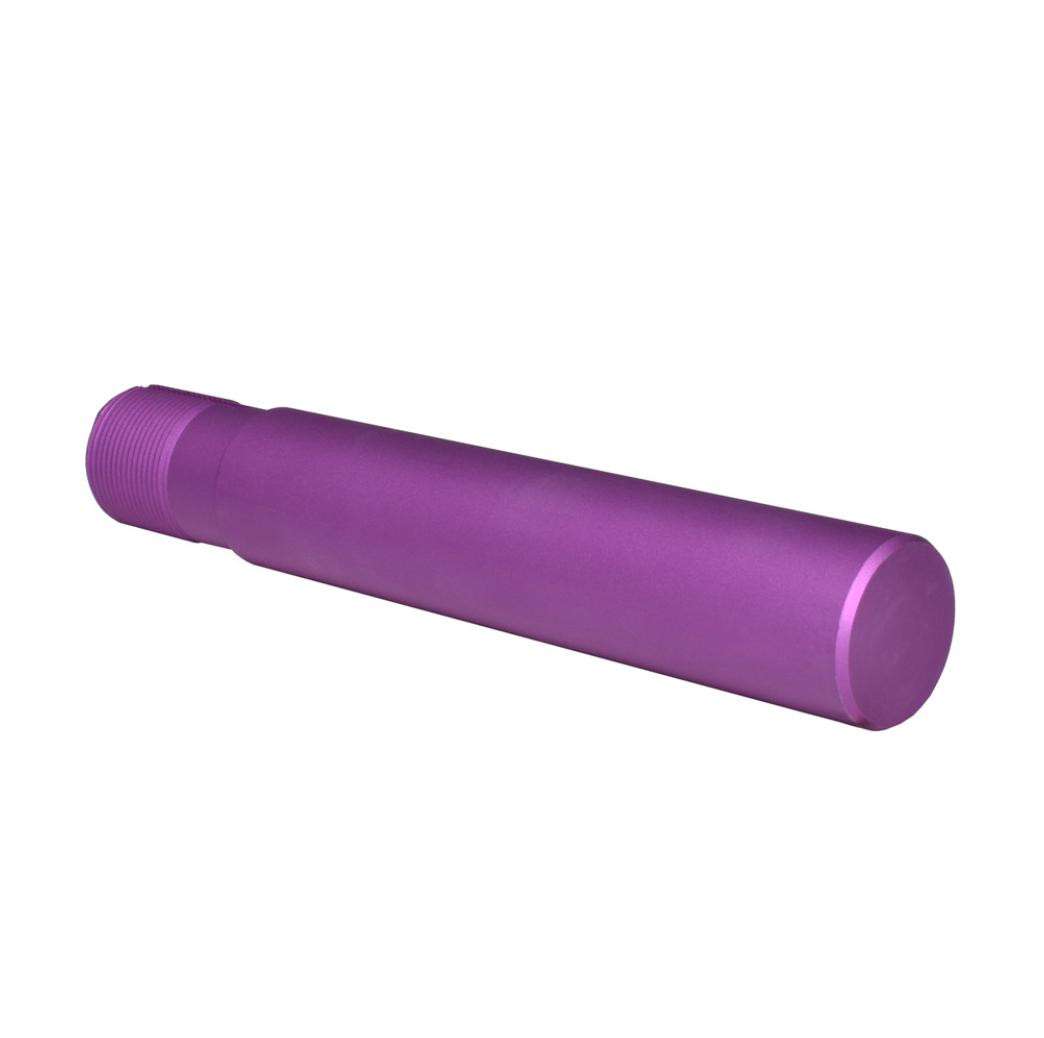 MCS AR-15 Pistol Buffer Tube - Anodized Aluminum - Purple 