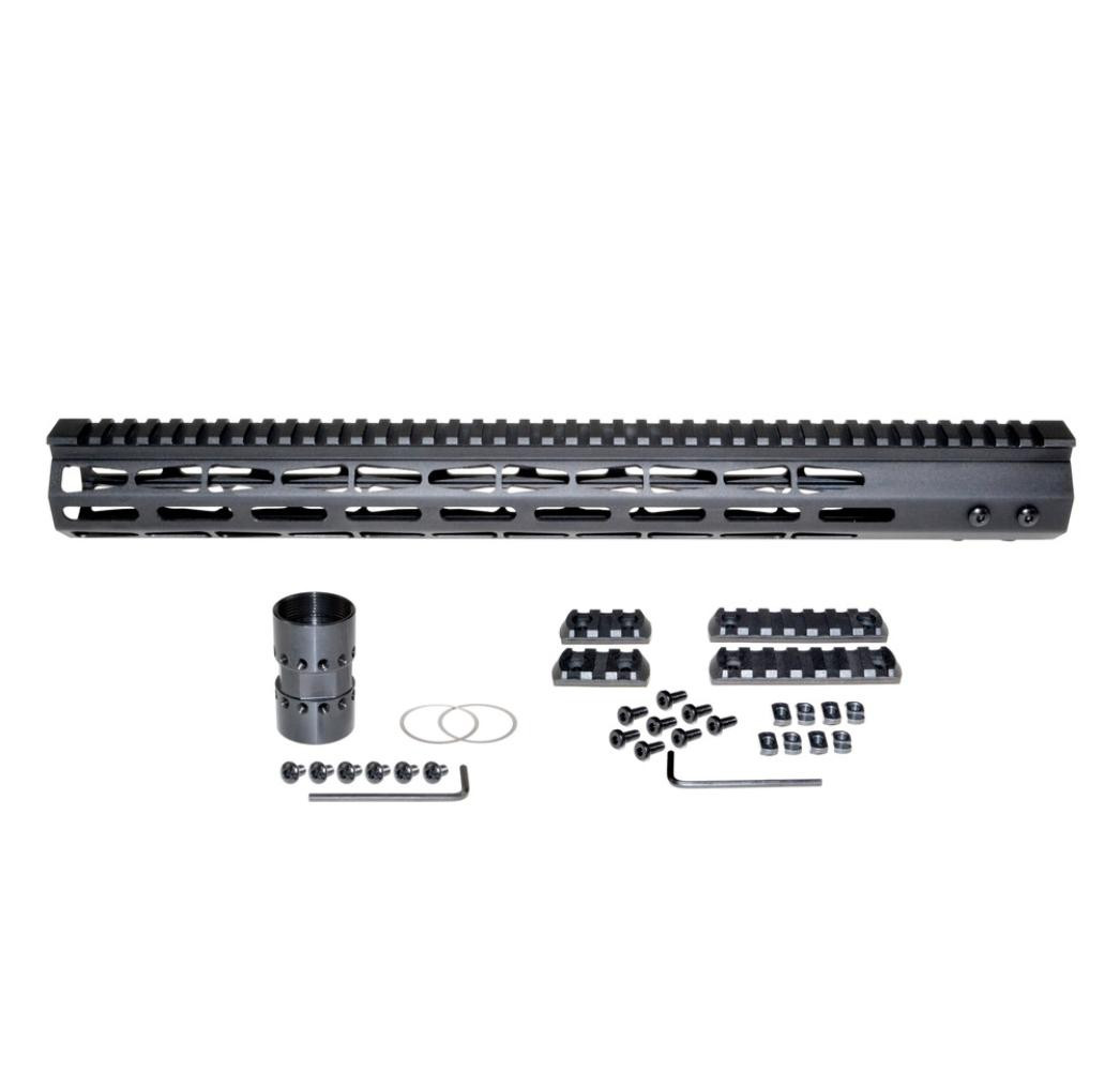 MCS AR-10 17" LR 308 DPMS LOW Super Light M-LOK Series Free Float Handguard 