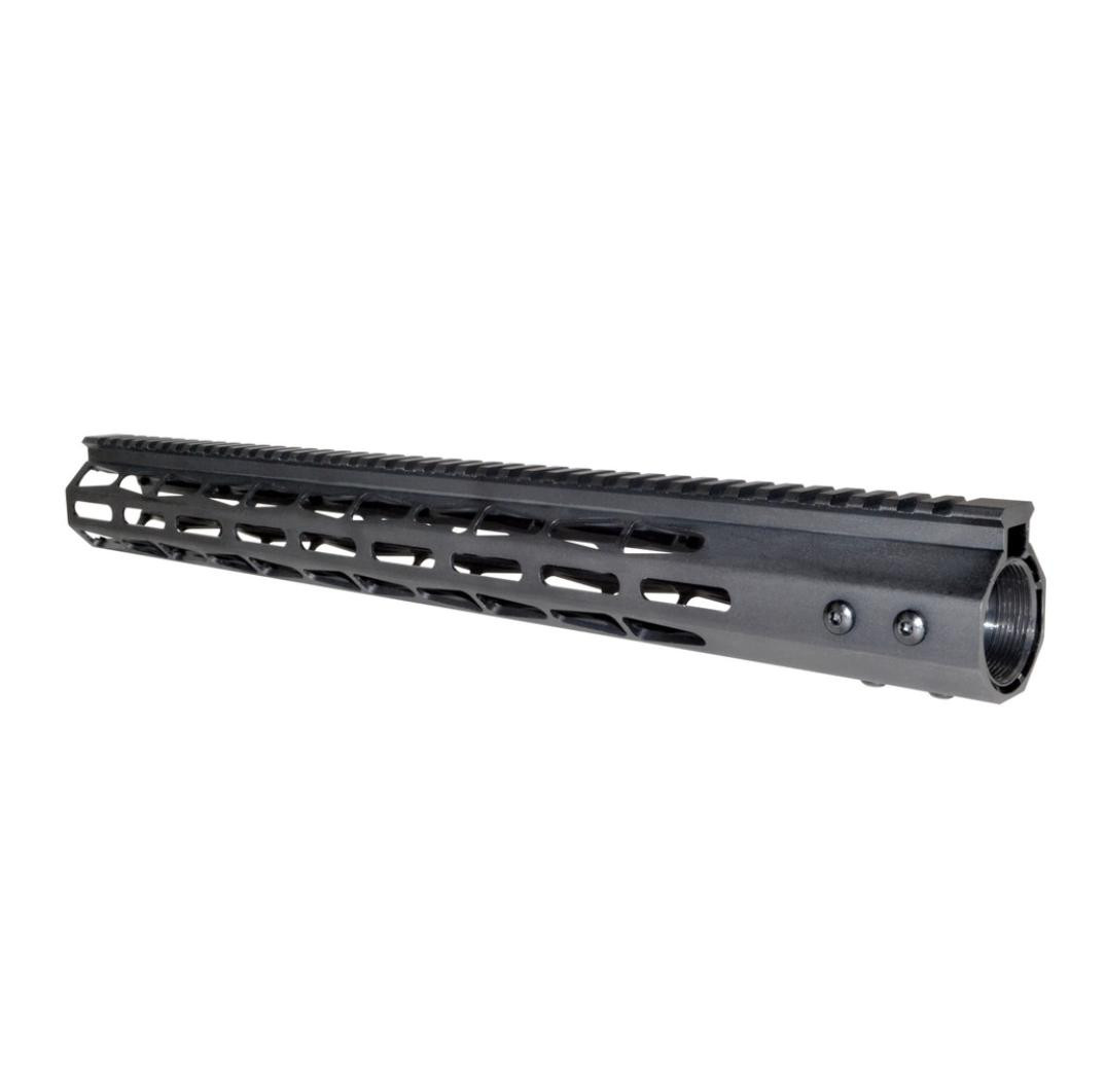 MCS AR-10 17" LR 308 DPMS LOW Super Light M-LOK Series Free Float Handguard 