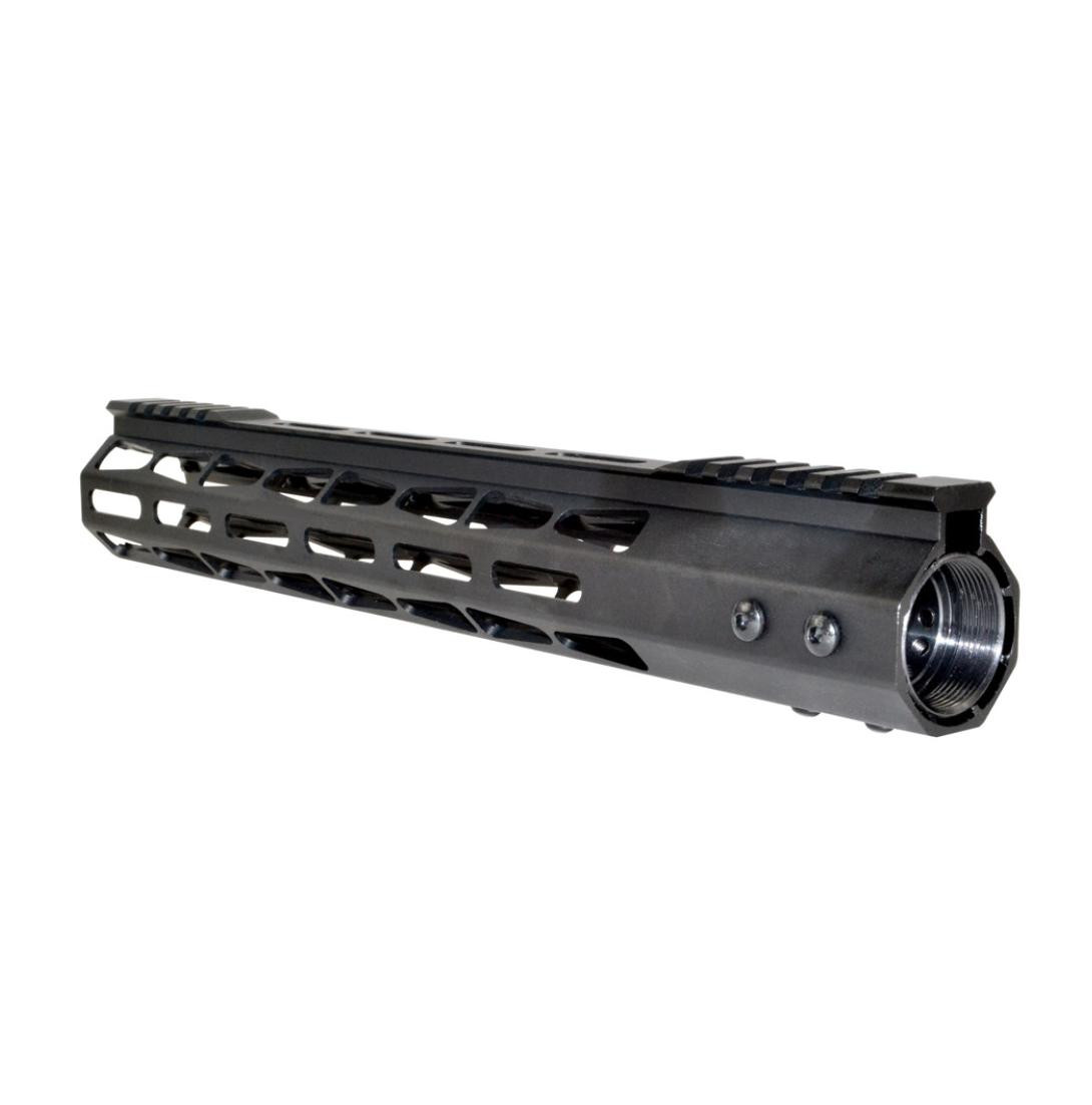 MCS AR-10 13" LR 308 DPMS LOW Super Light M-LOK Series Free Float Handguard with Partial Top Rail 
