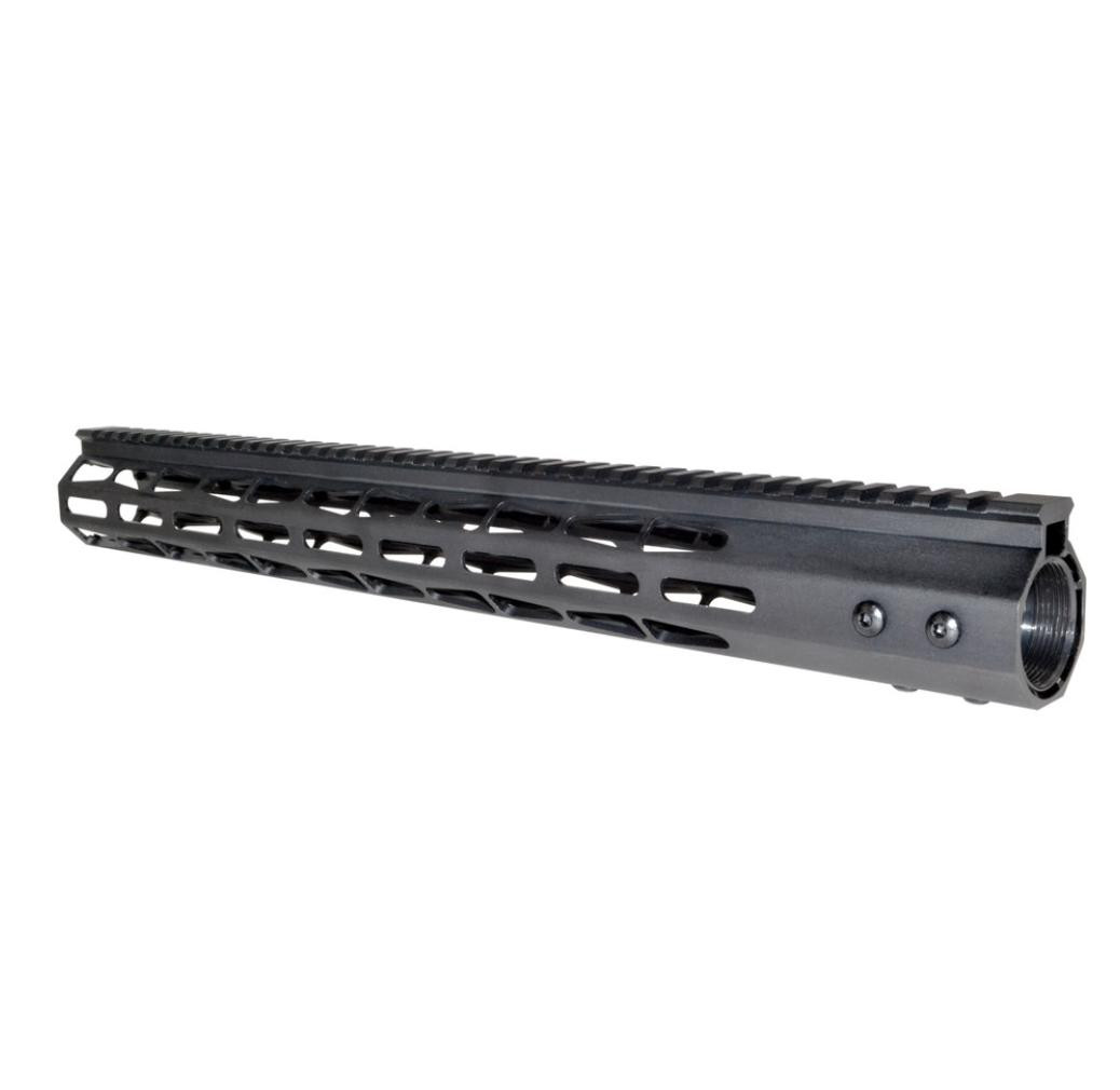 MCS AR-15 17" Super Light M-LOK Series Free Float Handguards 