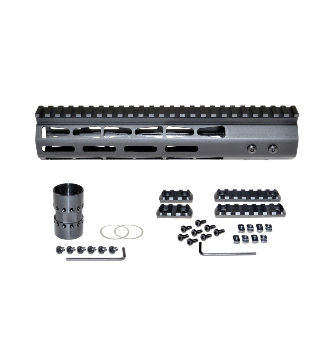 MCS AR-15 10" M-LOK Super Light Free Float Handguard - USA Made