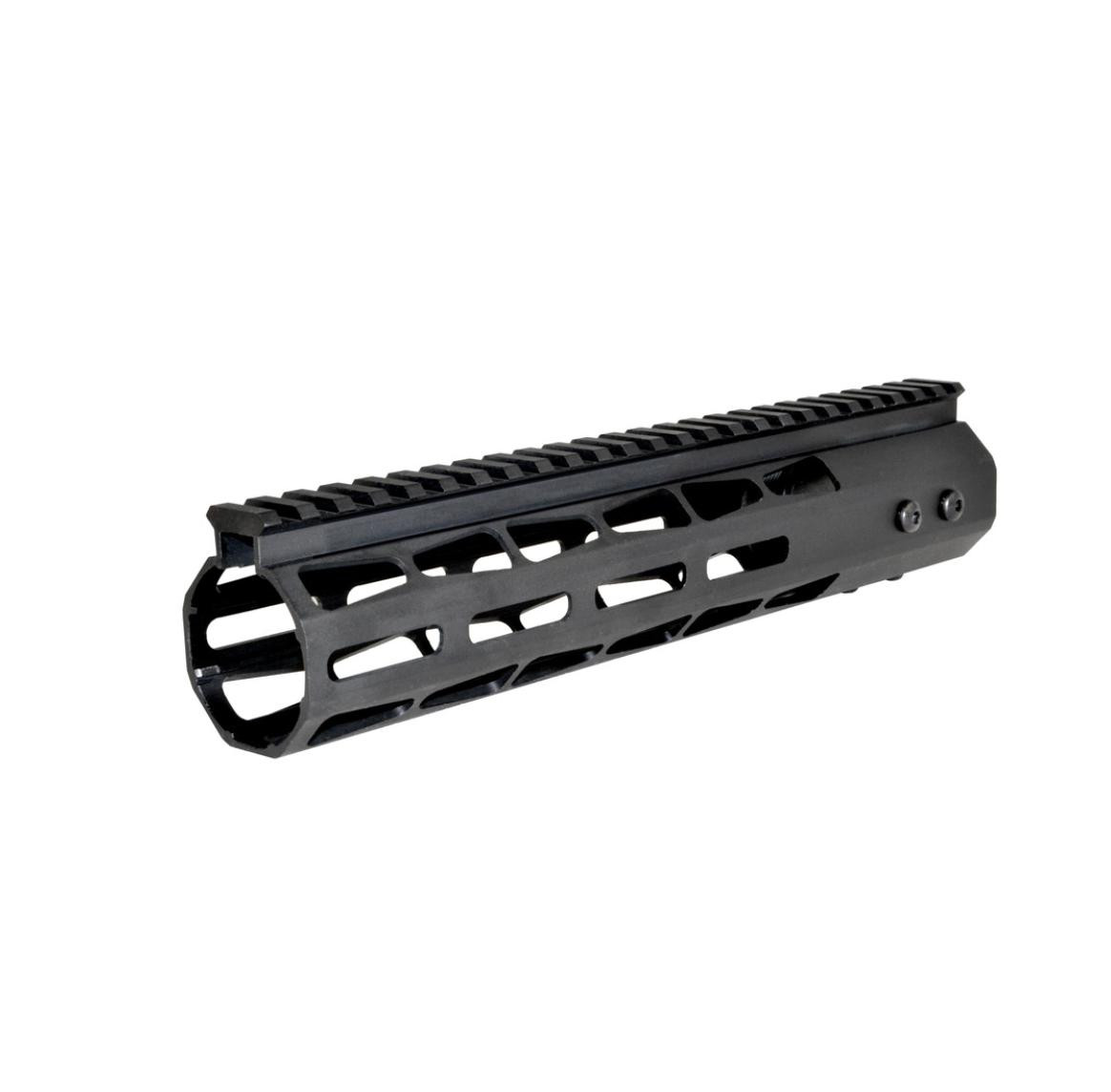 MCS AR-15 10" M-LOK Super Light Free Float Handguard - USA Made 