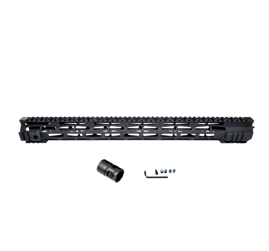 MCS AR-15 19.5" M-LOK Series Slim Free Float Handguard