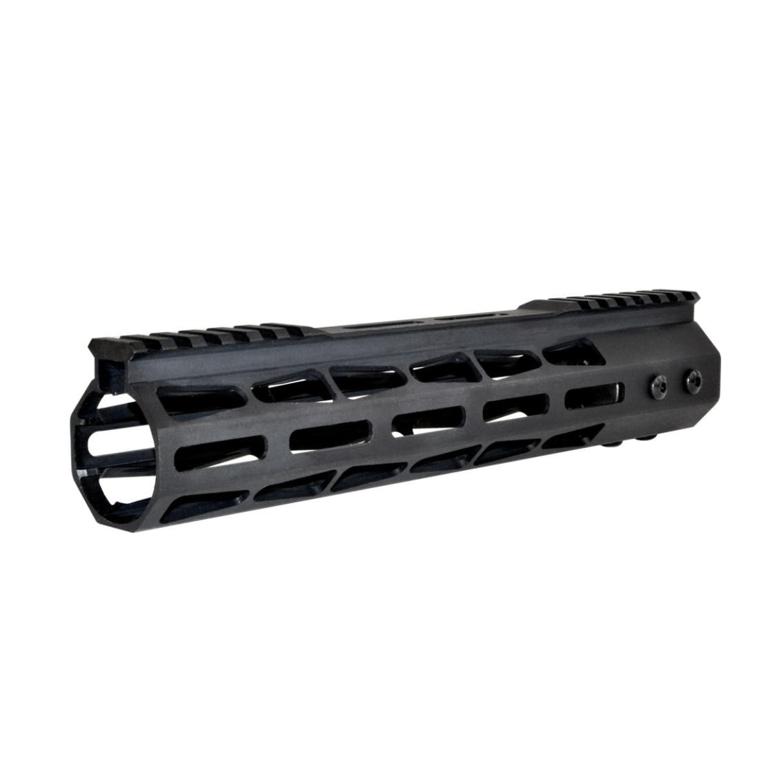 MCS AR-10 10" LR 308 DPMS LOW Super Light M-LOK Series Free Float Handguard with Partial Top Rail 