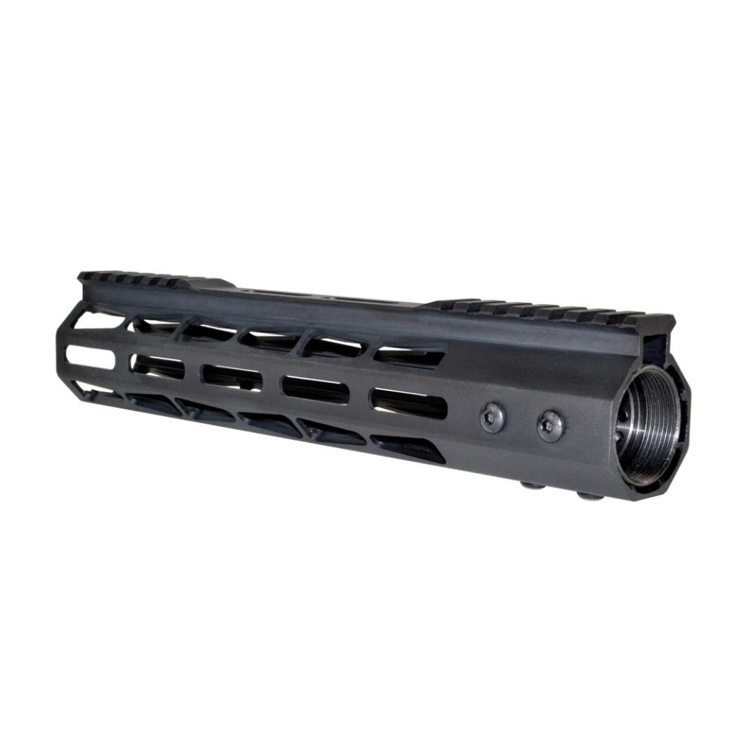MCS AR-10 10" LR 308 DPMS LOW Super Light M-LOK Series Free Float Handguard with Partial Top Rail 