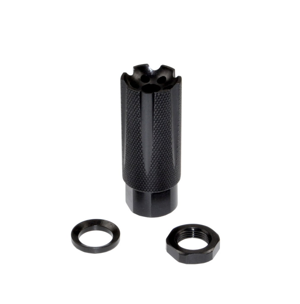 MCS AR-15 1/2x28 Competition Grade Muzzle Brake Recoil Compensator for .223/5.56 NATO